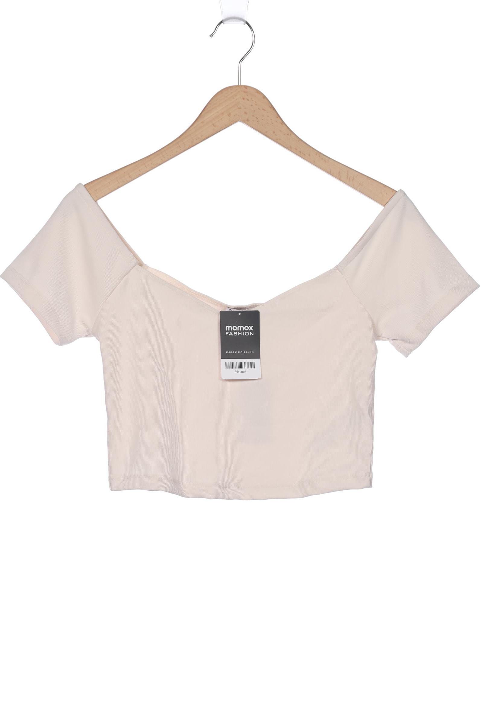 

Stradivarius Damen T-Shirt, cremeweiß