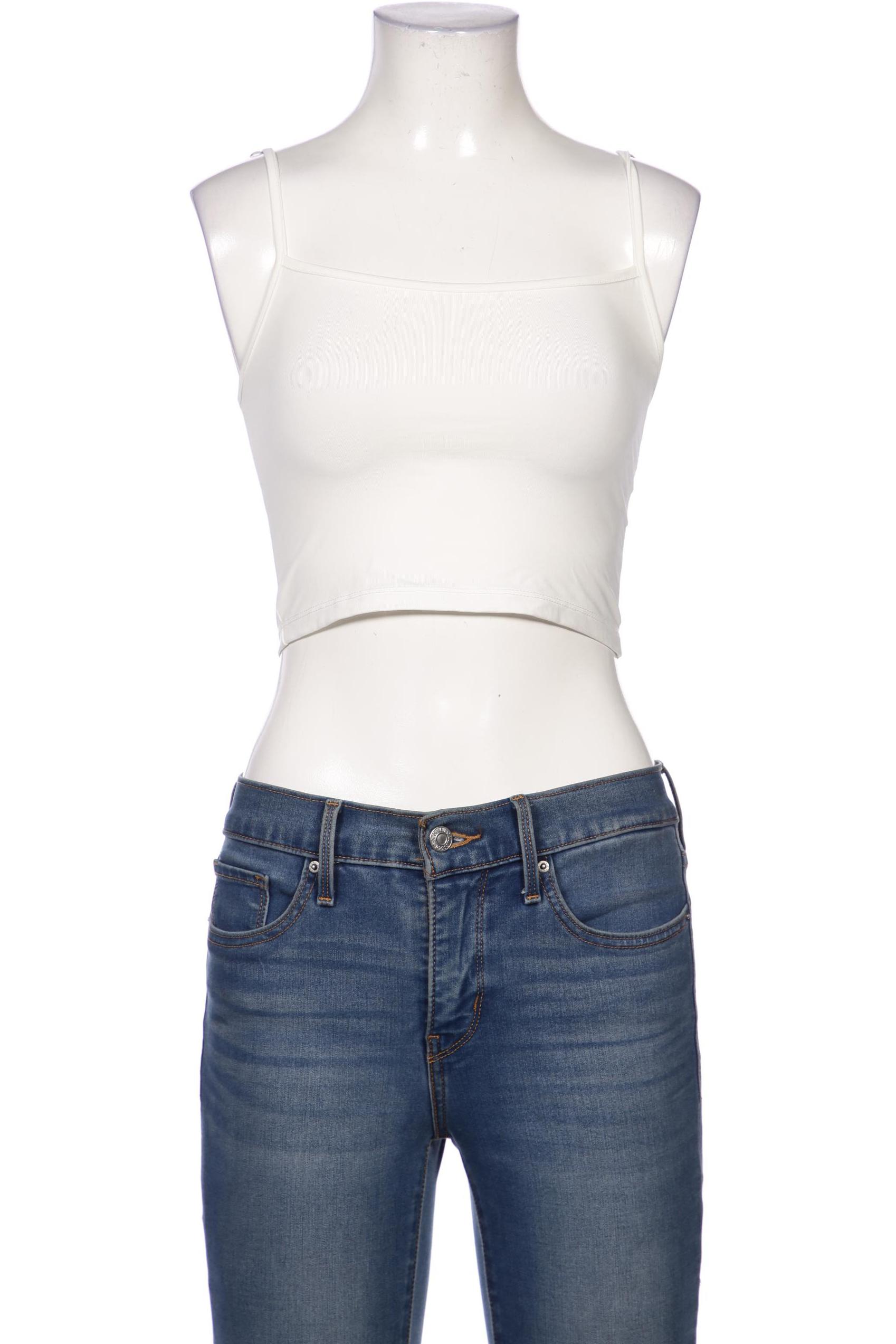 

Stradivarius Damen Top, weiß
