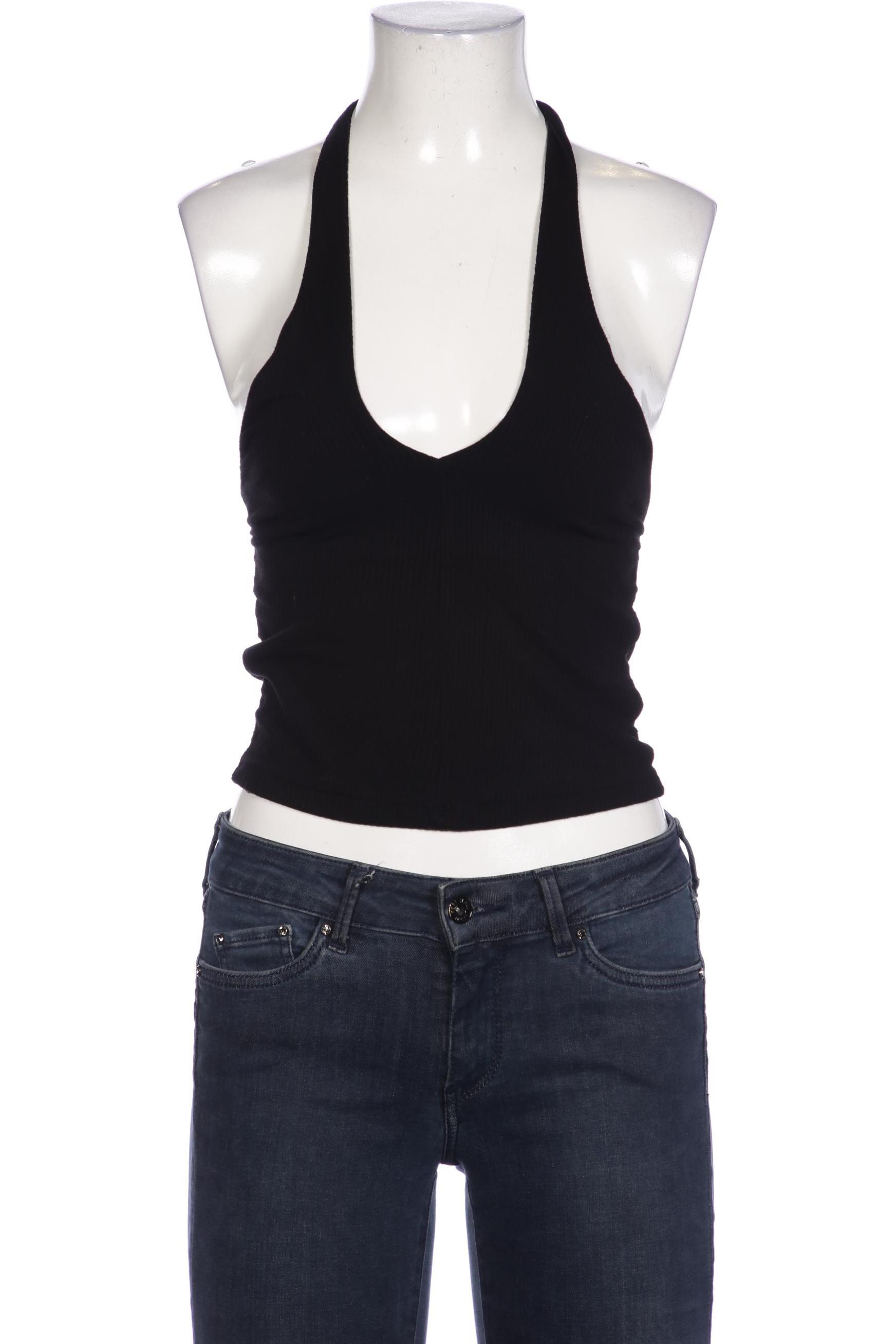 

Stradivarius Damen Top, schwarz, Gr. 36