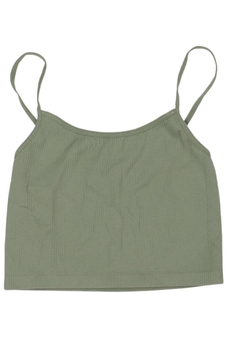 

Stradivarius Damen Top, grün, Gr. 38