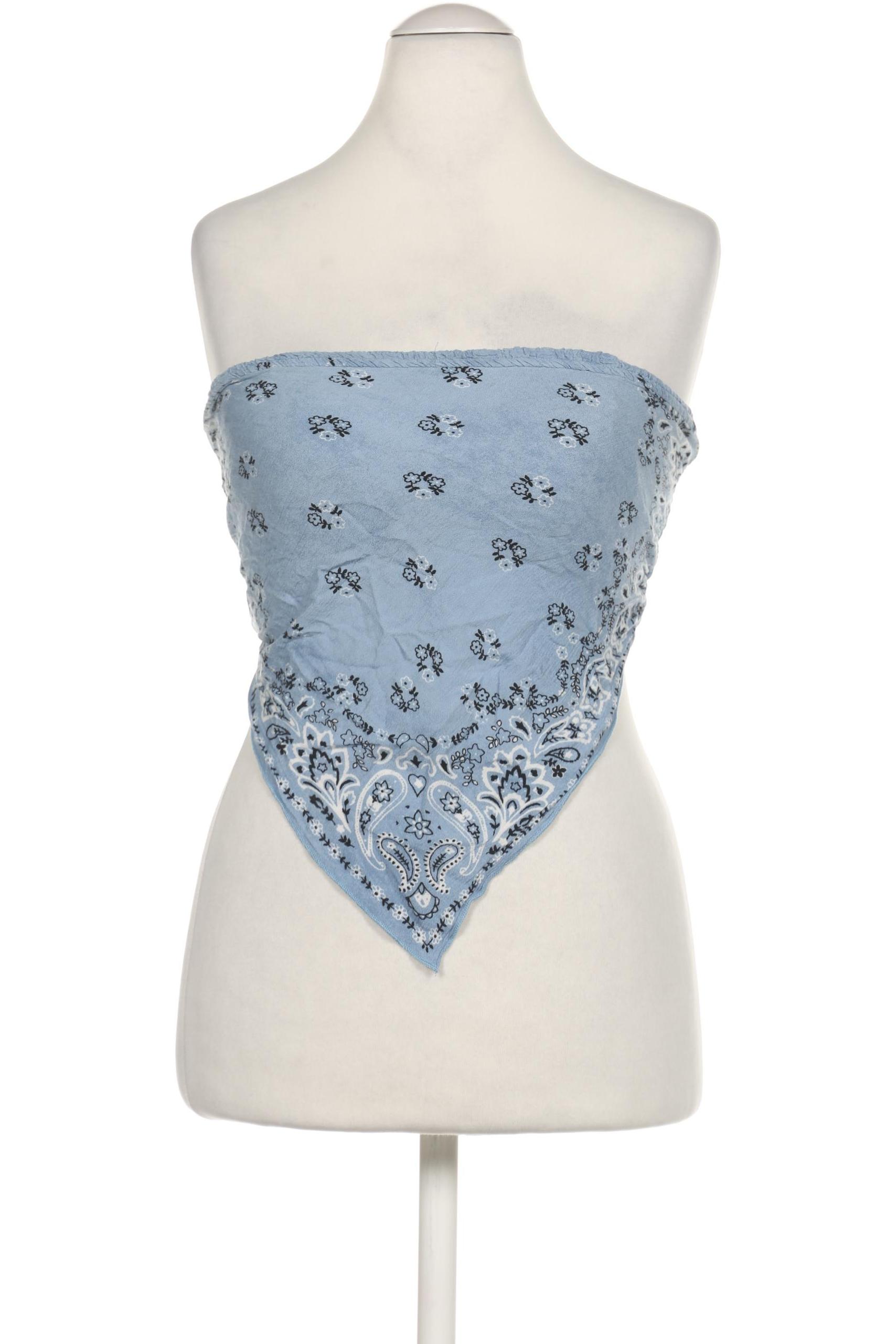 

Stradivarius Damen Top, blau, Gr. 38