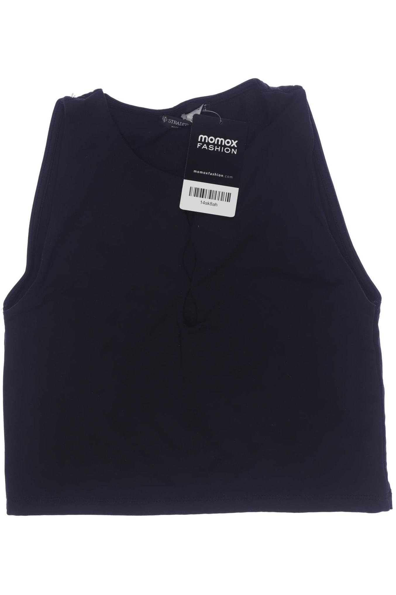 

Stradivarius Damen Top, schwarz, Gr. 38