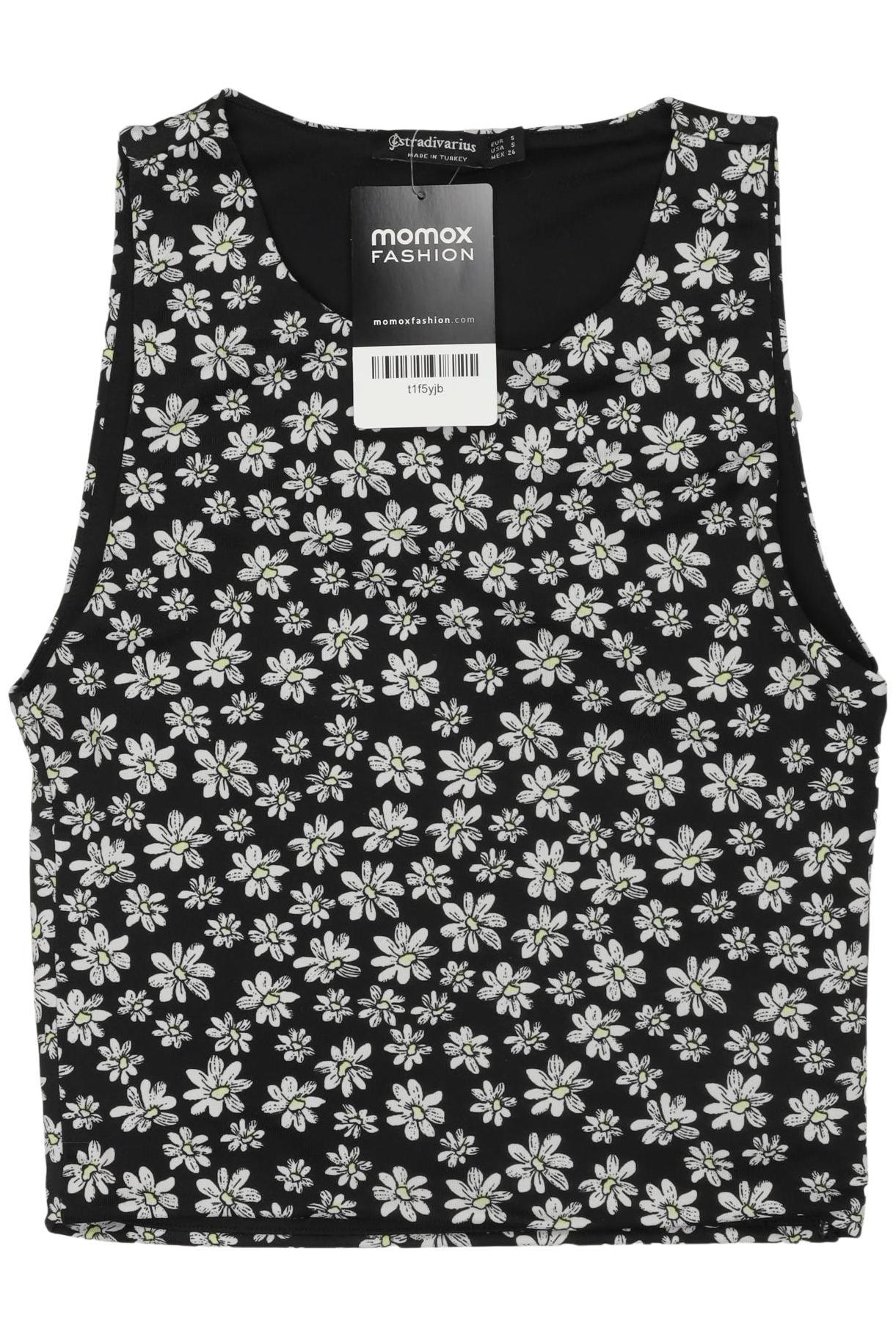 

Stradivarius Damen Top, schwarz, Gr. 36