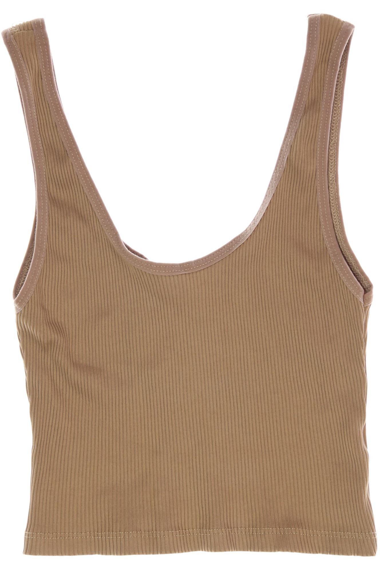 

Stradivarius Damen Top, beige, Gr. 38