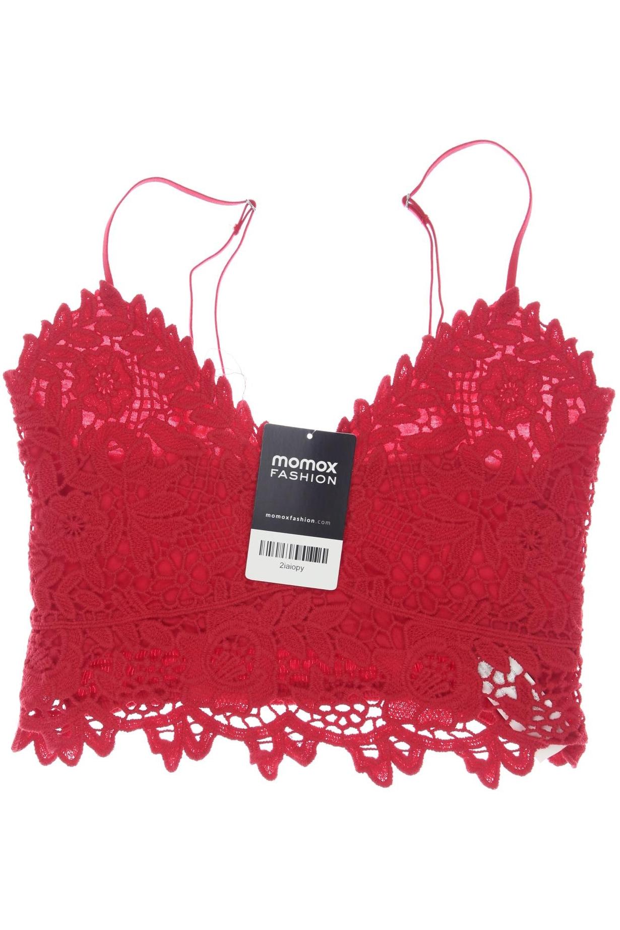 

Stradivarius Damen Top, rot, Gr. 36