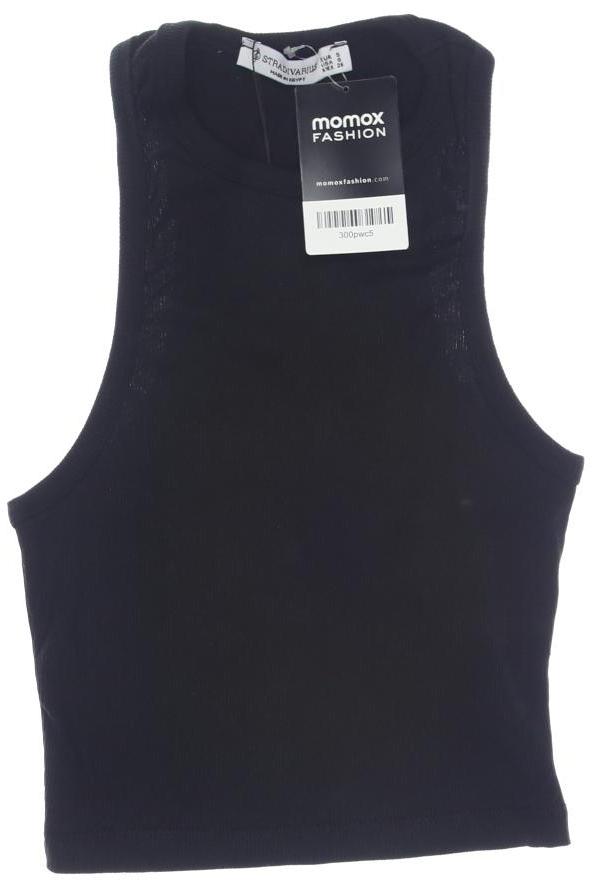 

Stradivarius Damen Top, schwarz, Gr. 36