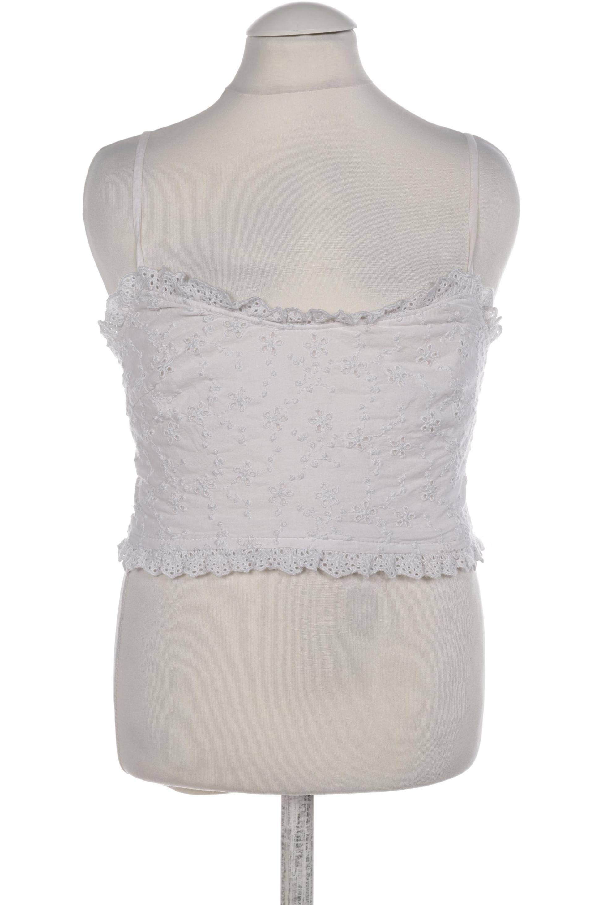 

Stradivarius Damen Top, cremeweiß, Gr. 34