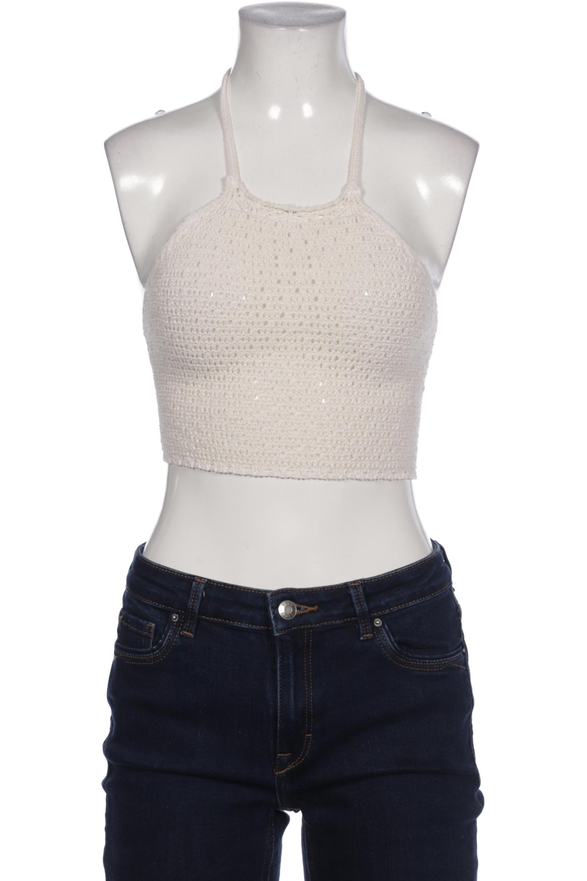 

Stradivarius Damen Top, weiß