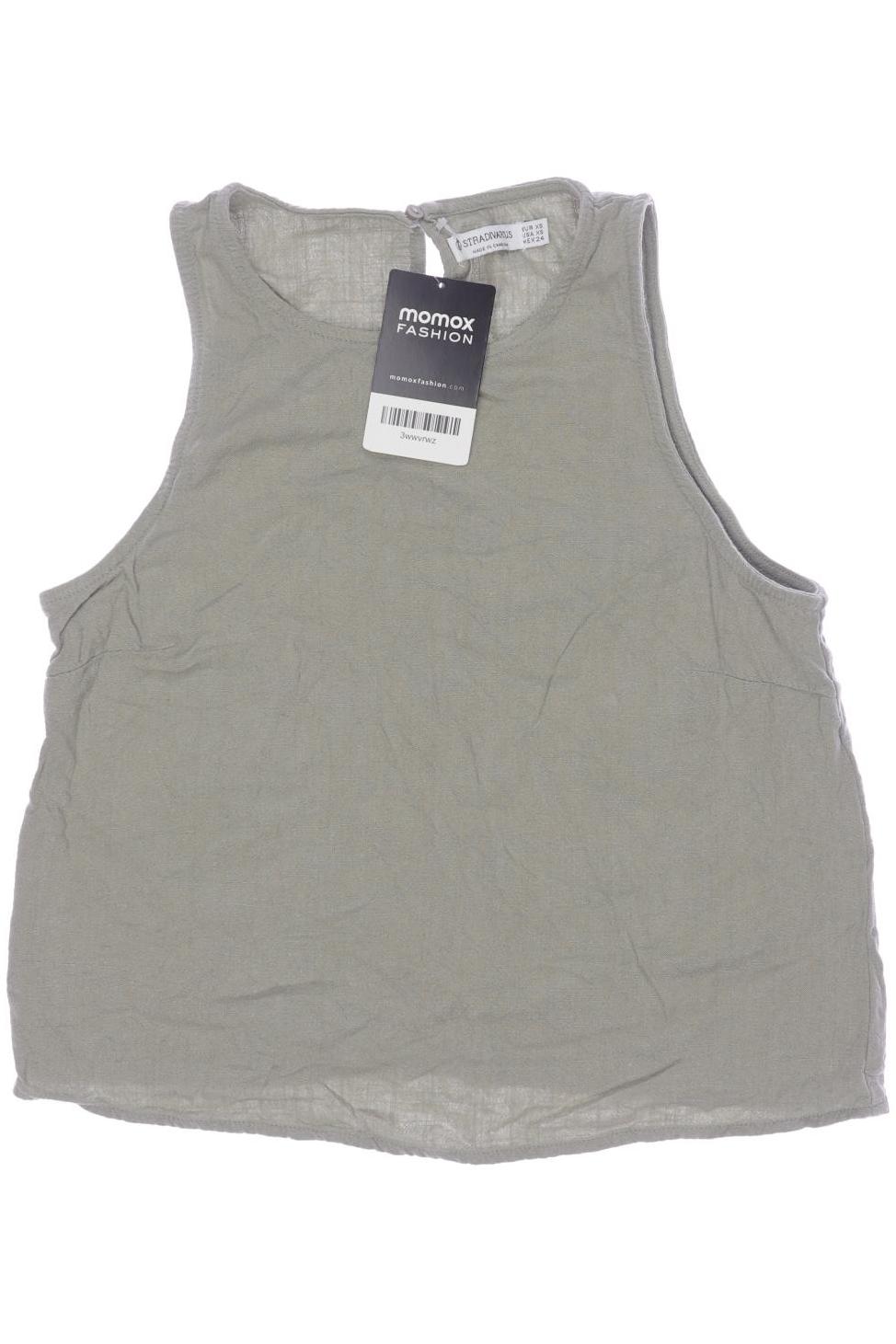 

Stradivarius Damen Top, hellgrün, Gr. 34