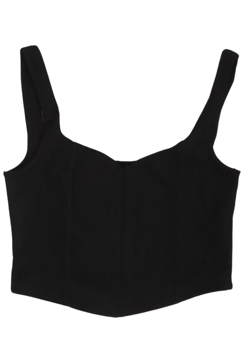 

Stradivarius Damen Top, schwarz, Gr. 38