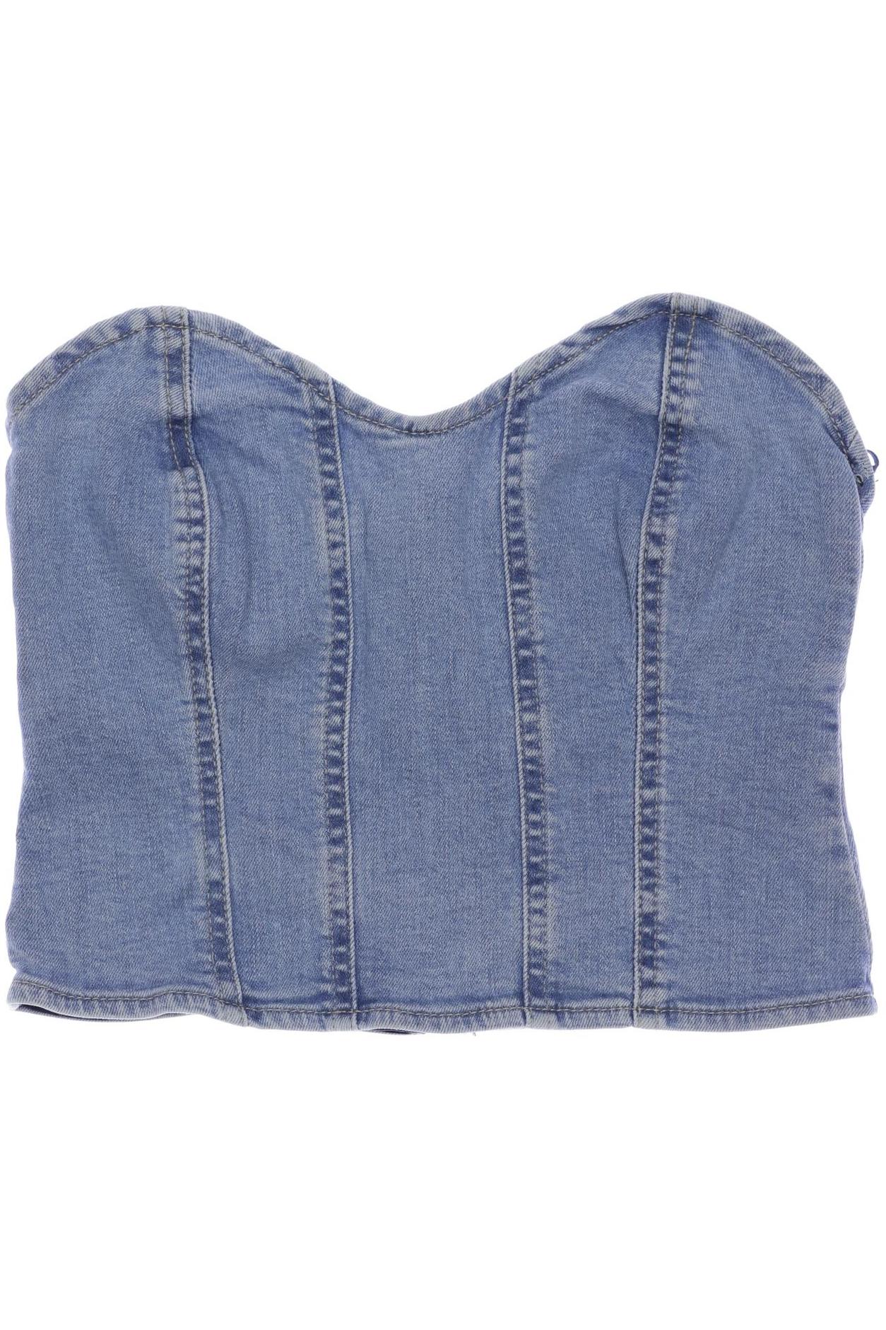 

Stradivarius Damen Top, blau, Gr. 36