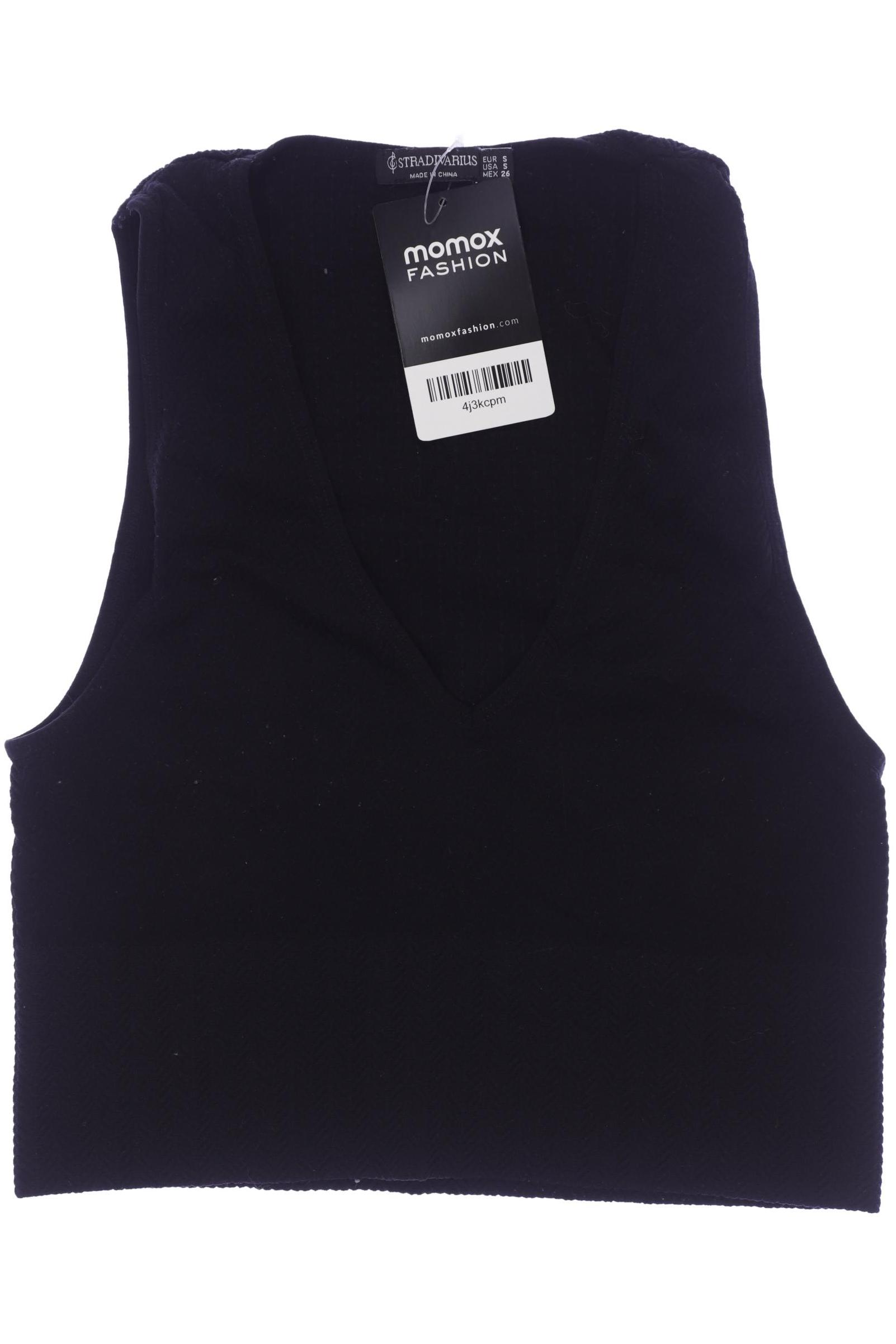 

Stradivarius Damen Top, schwarz, Gr. 36