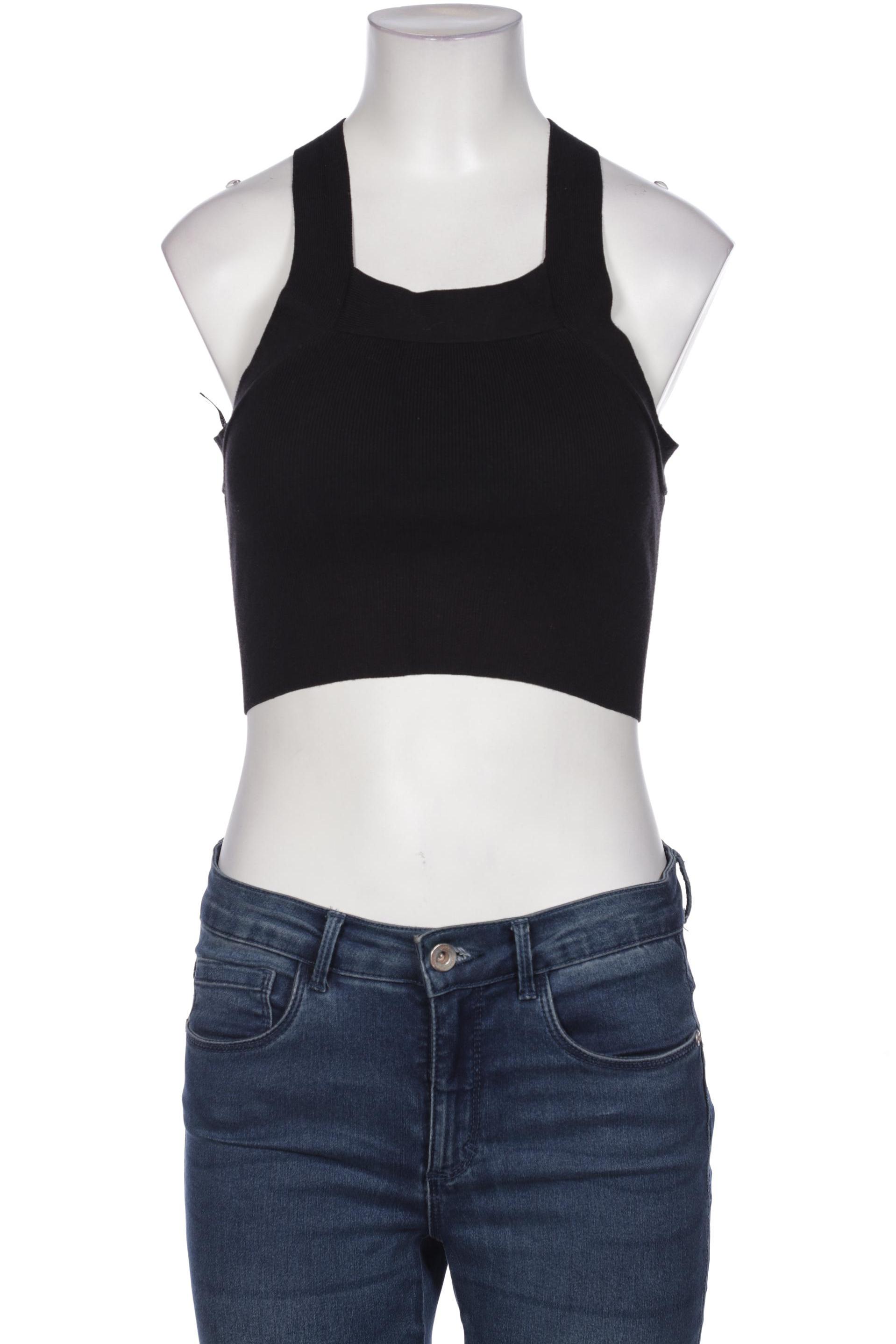 

Stradivarius Damen Top, schwarz, Gr. 36
