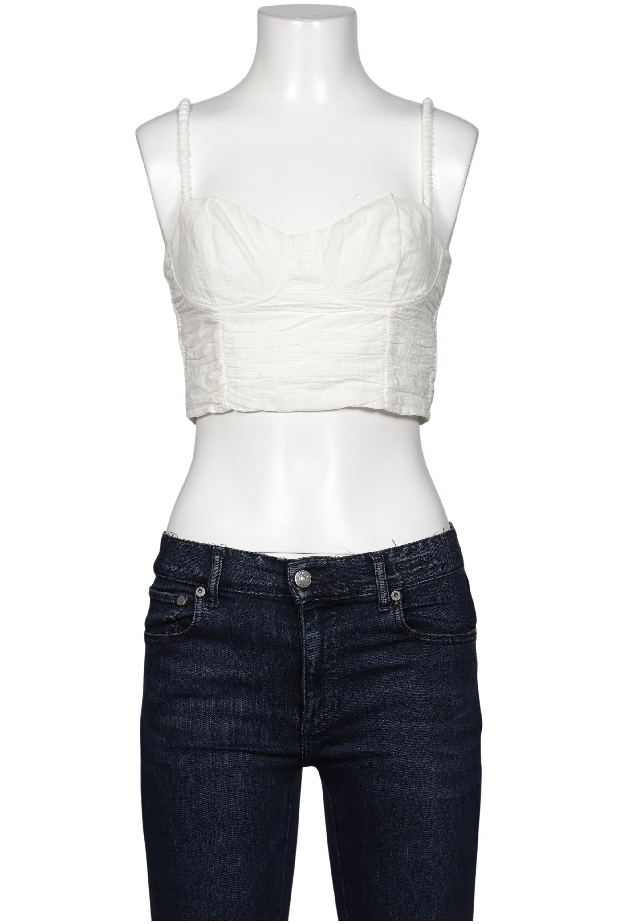 

Stradivarius Damen Top, cremeweiß, Gr. 38