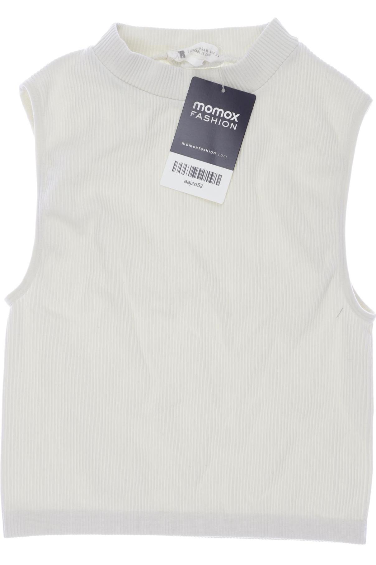 

Stradivarius Damen Top, cremeweiß, Gr. 34