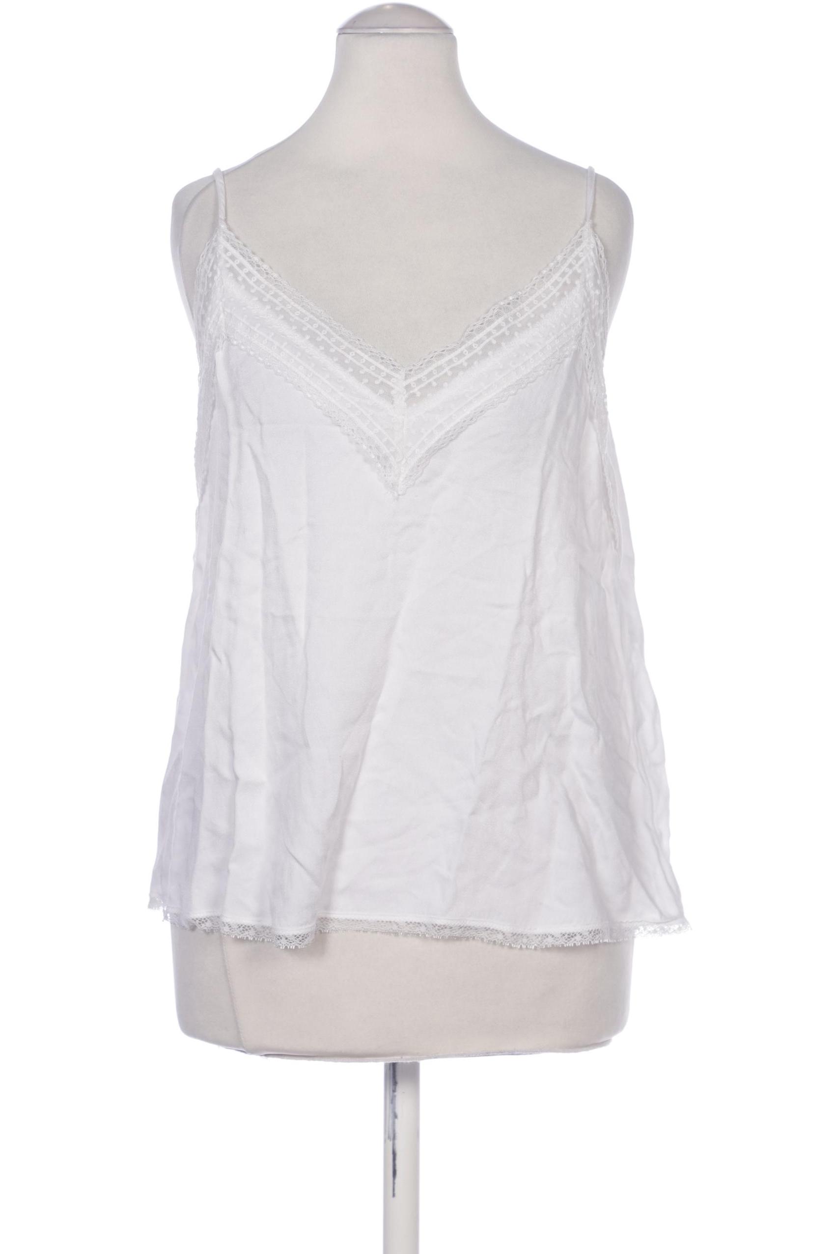 

Stradivarius Damen Top, weiß, Gr. 36