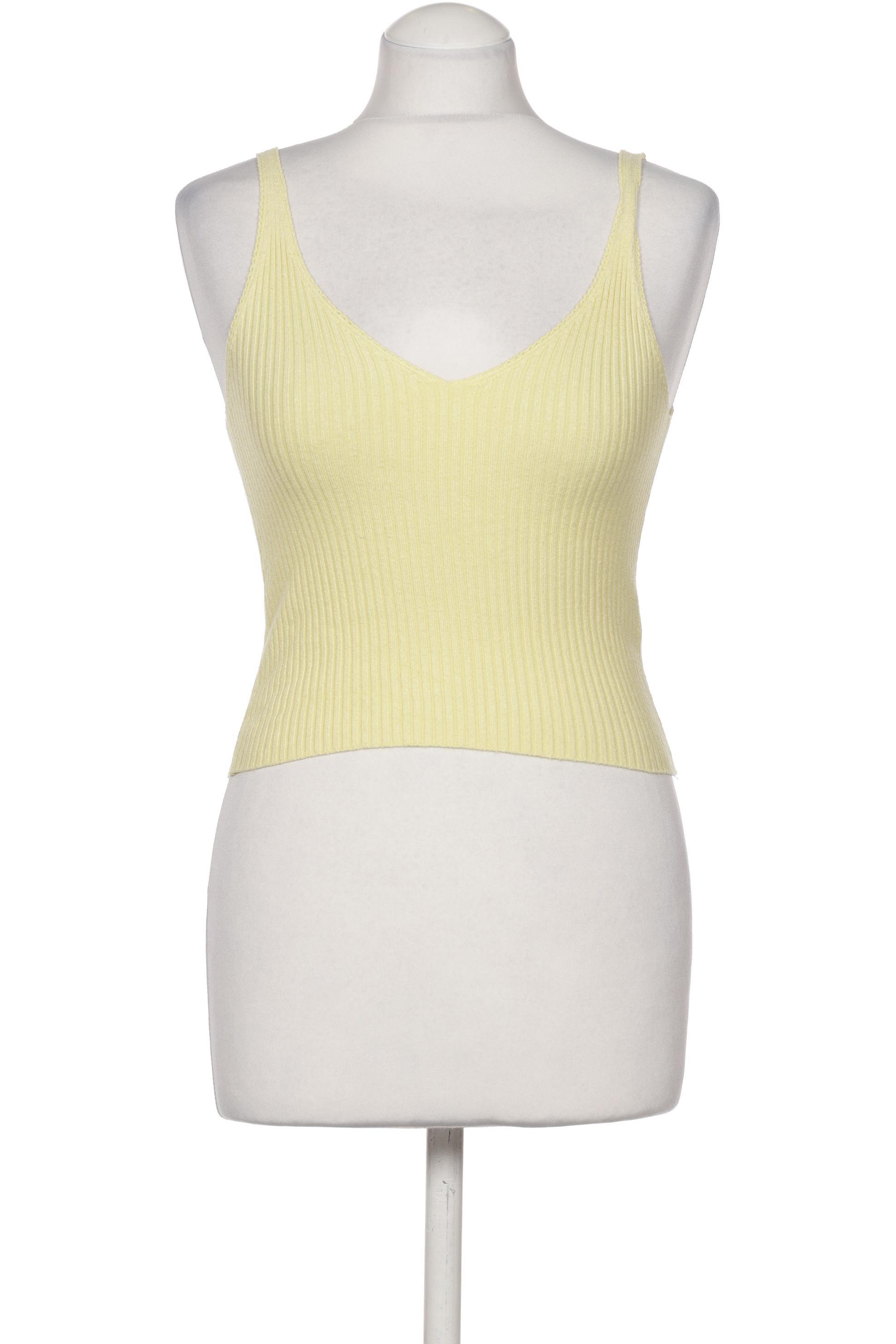 

Stradivarius Damen Top, gelb, Gr. 38