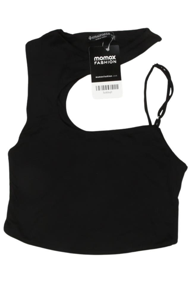 

Stradivarius Damen Top, schwarz, Gr. 34