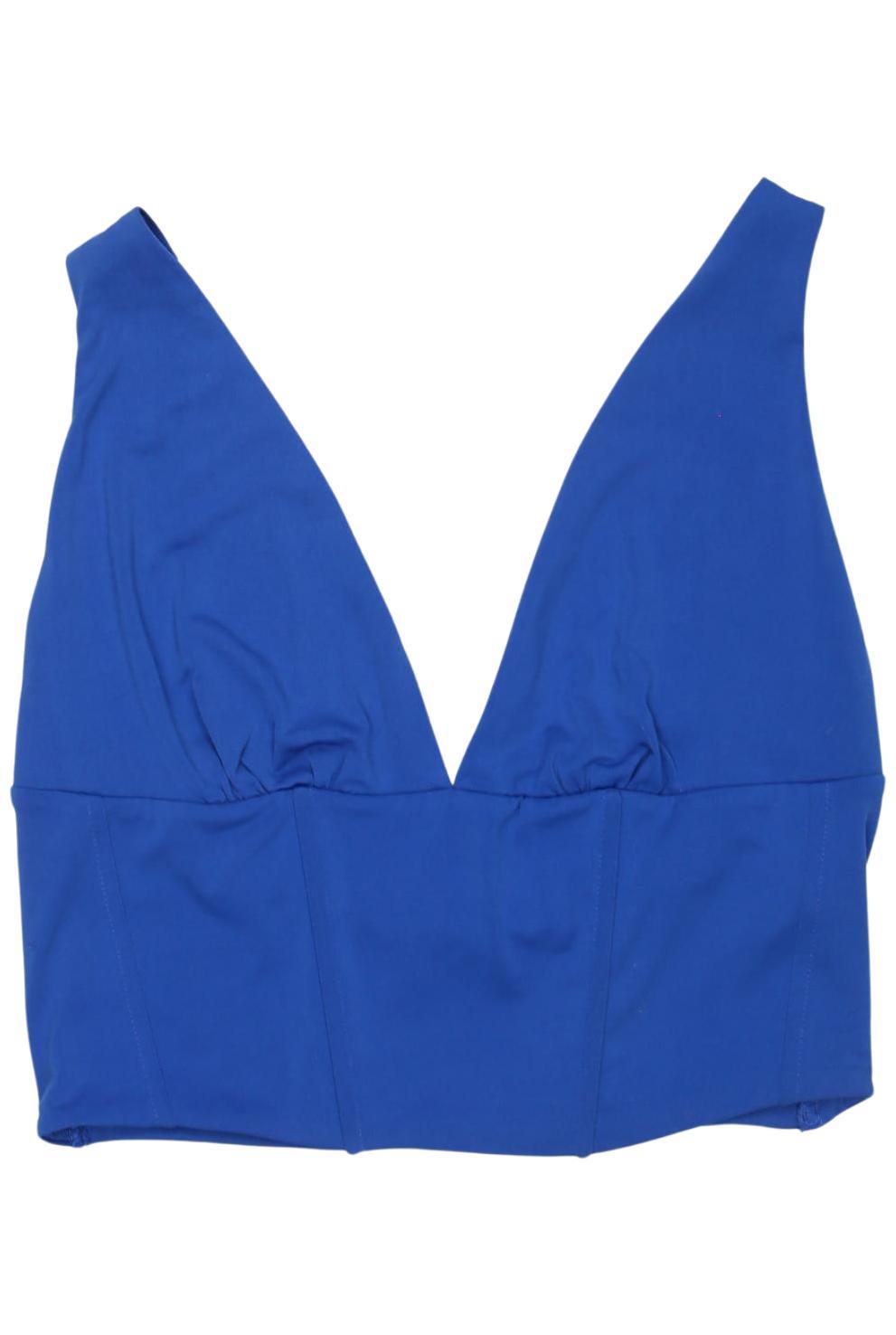 

Stradivarius Damen Top, blau, Gr. 38