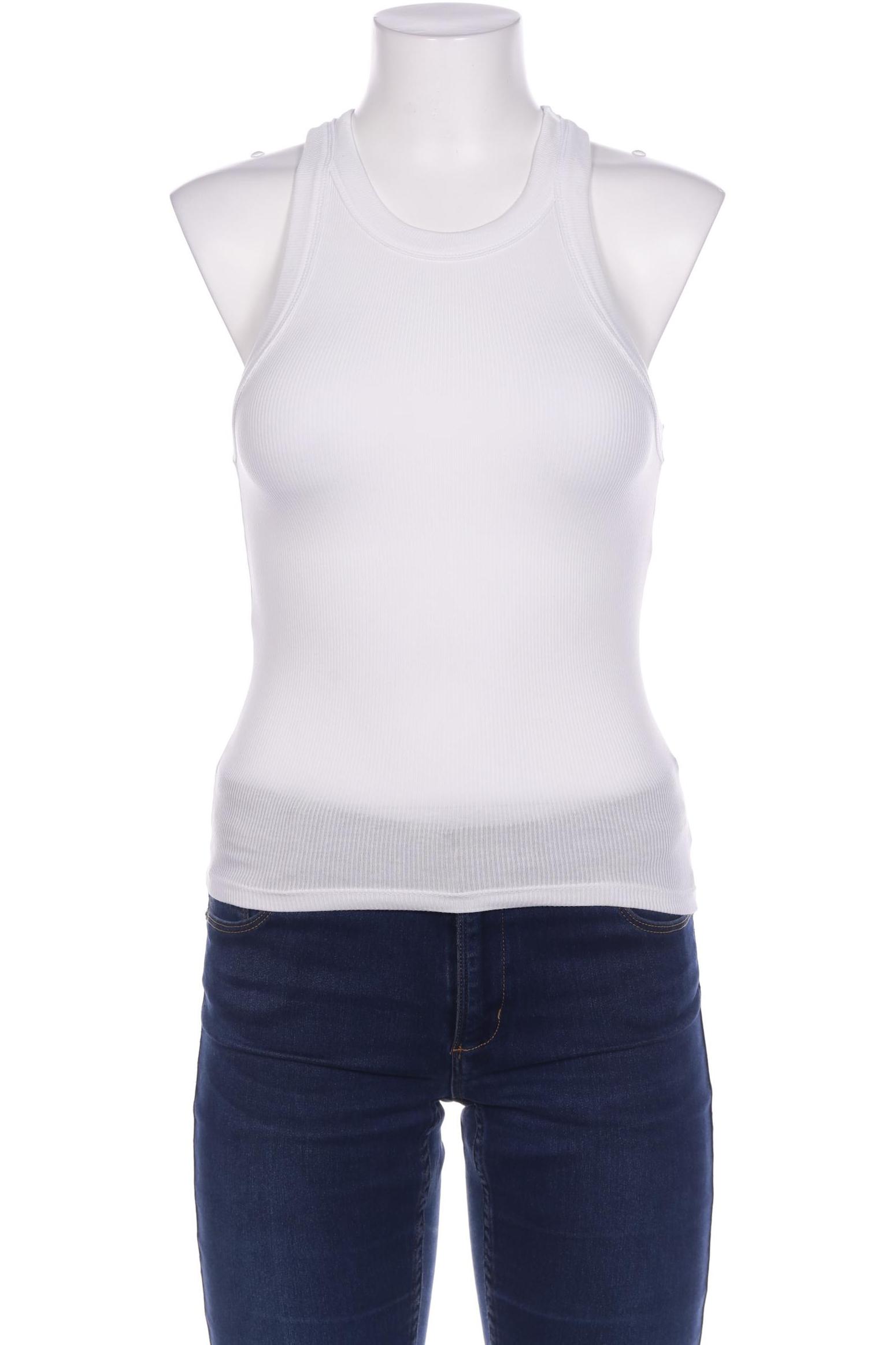 

Stradivarius Damen Top, weiß, Gr. 34