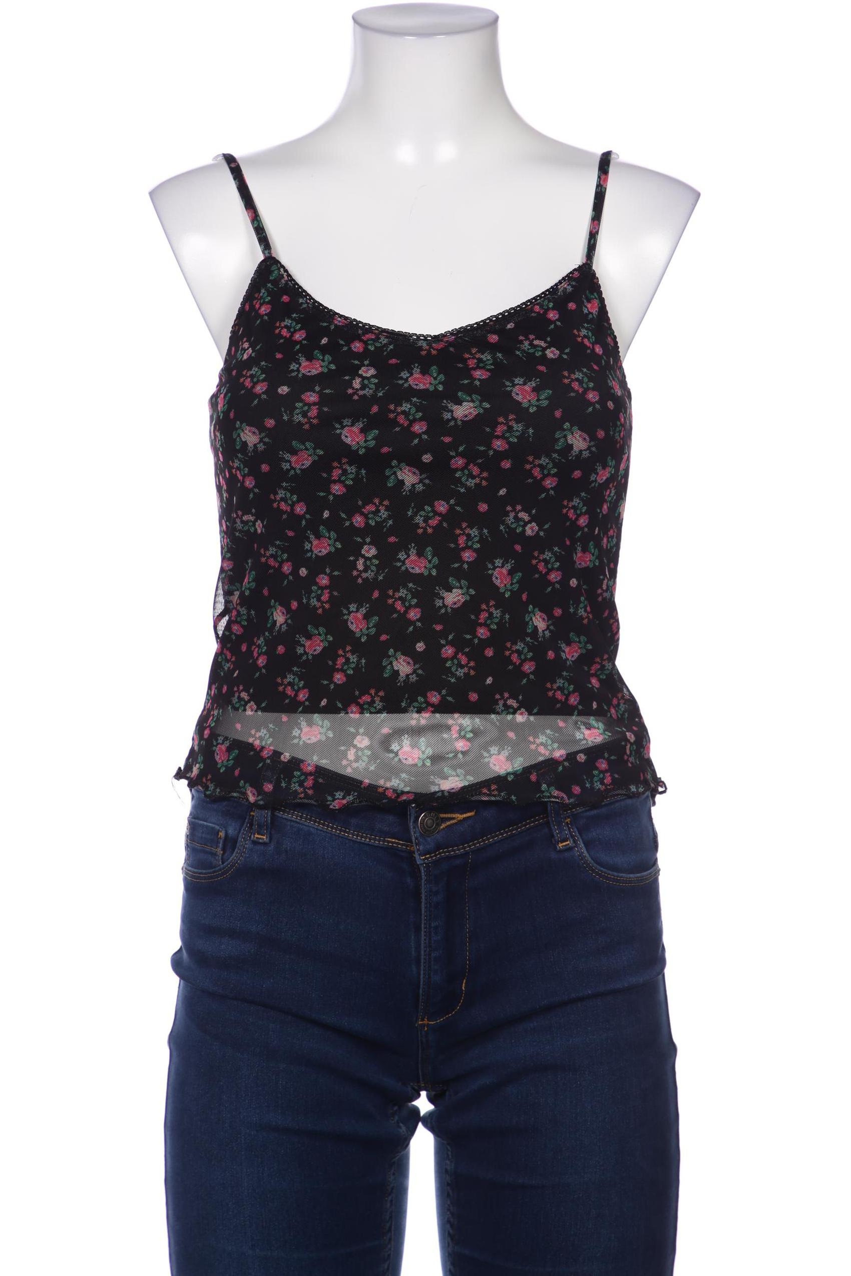

Stradivarius Damen Top, schwarz, Gr. 38