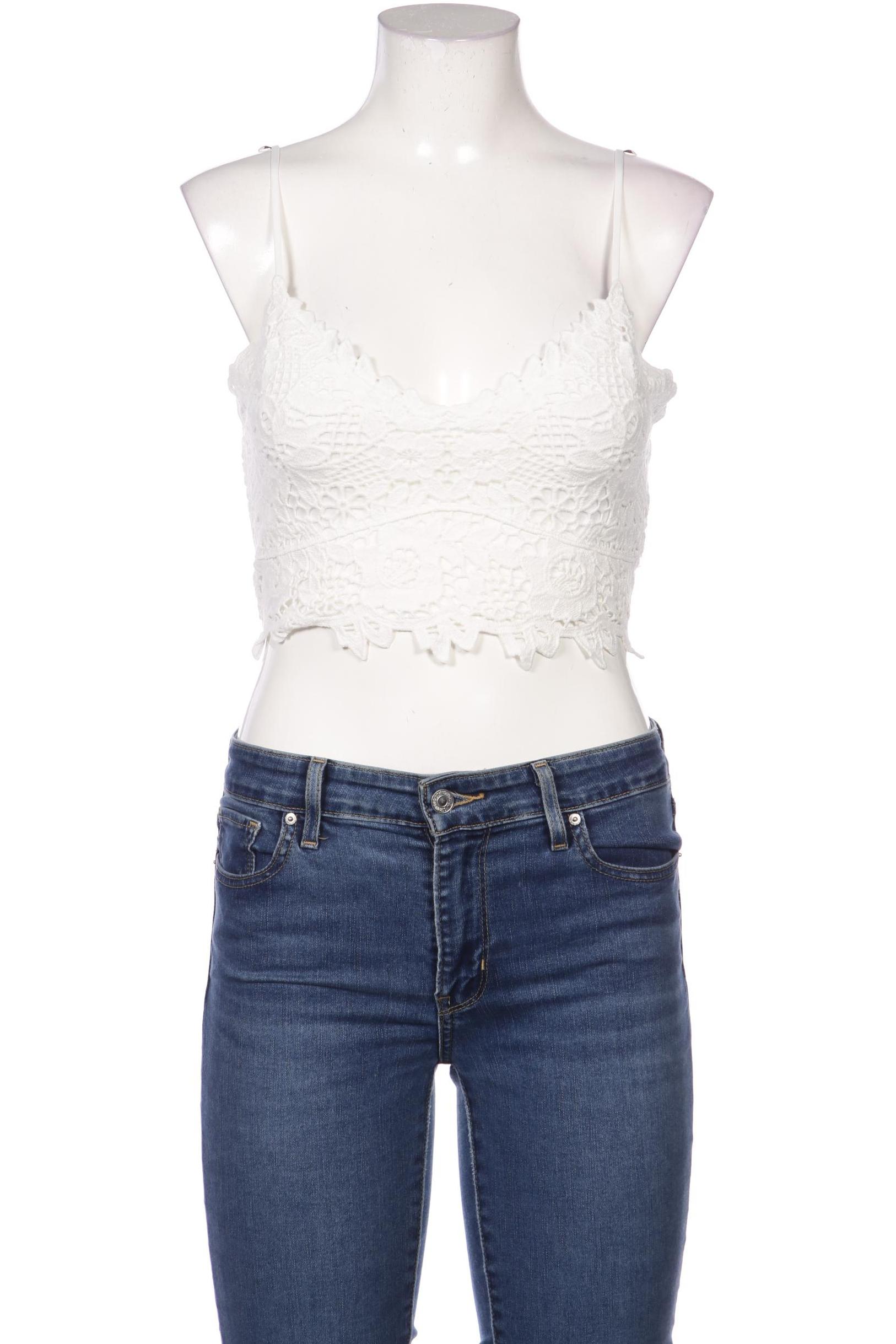 

Stradivarius Damen Top, weiß