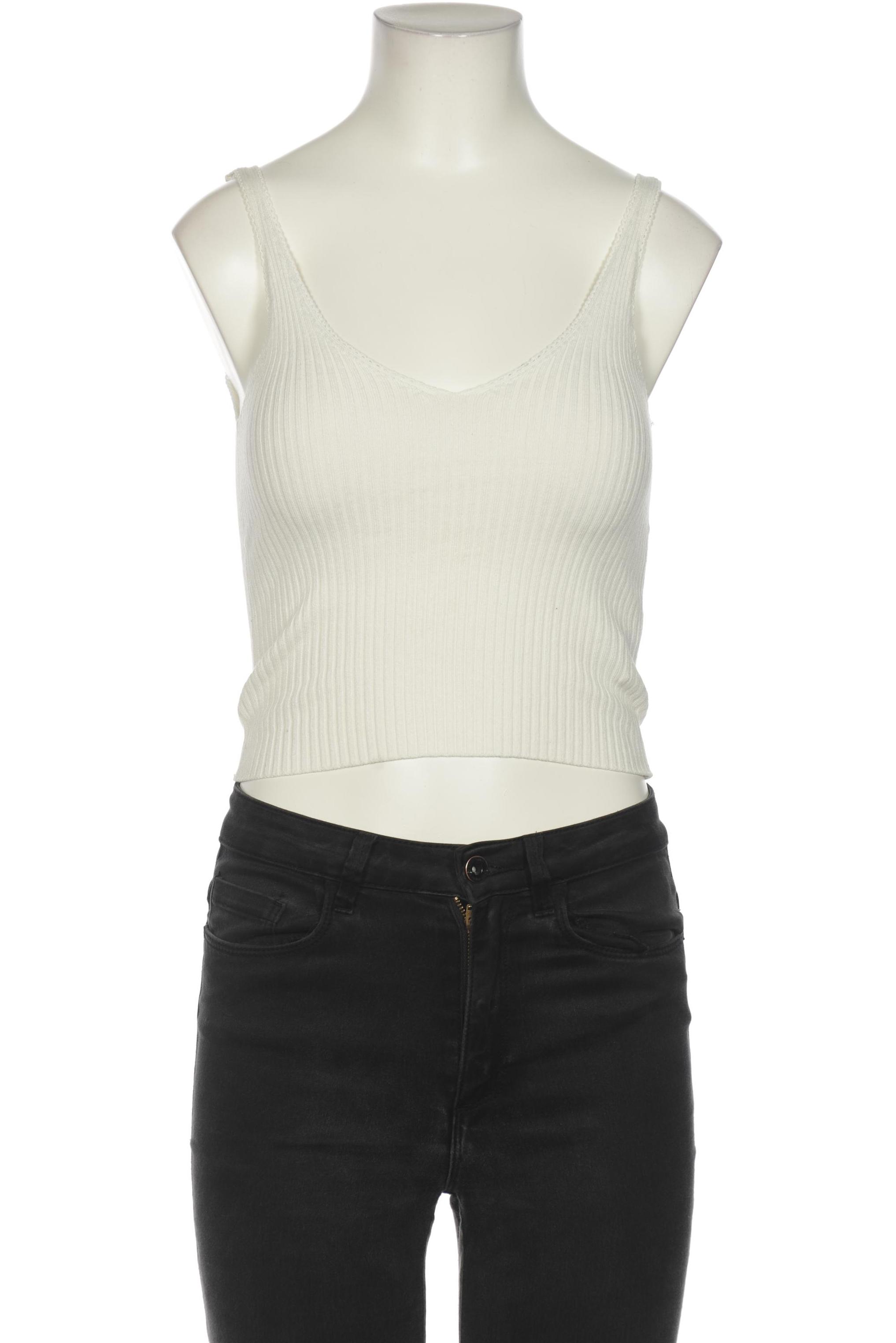

Stradivarius Damen Top, weiß