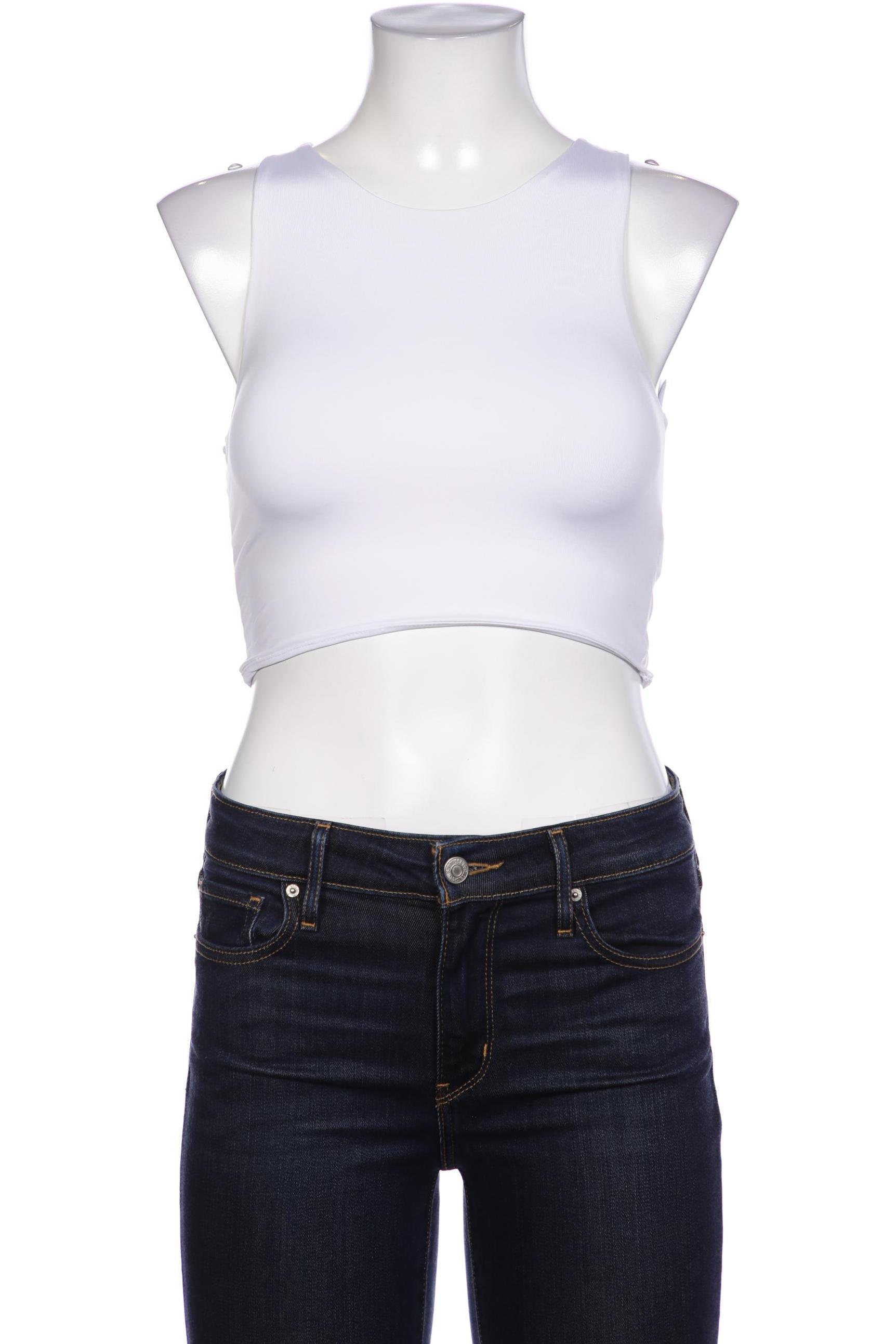 

Stradivarius Damen Top, weiß, Gr. 38