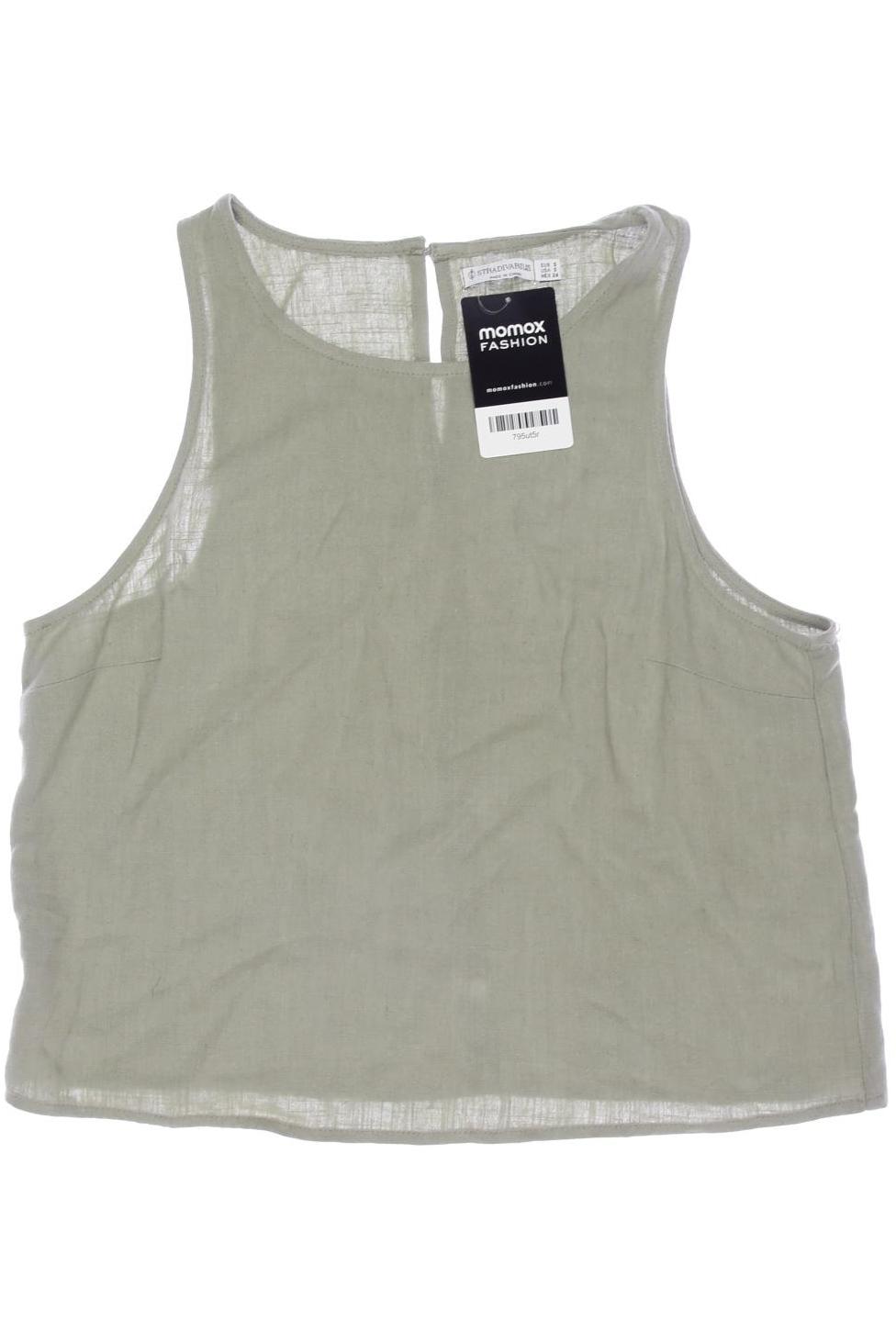 

Stradivarius Damen Top, hellgrün, Gr. 36