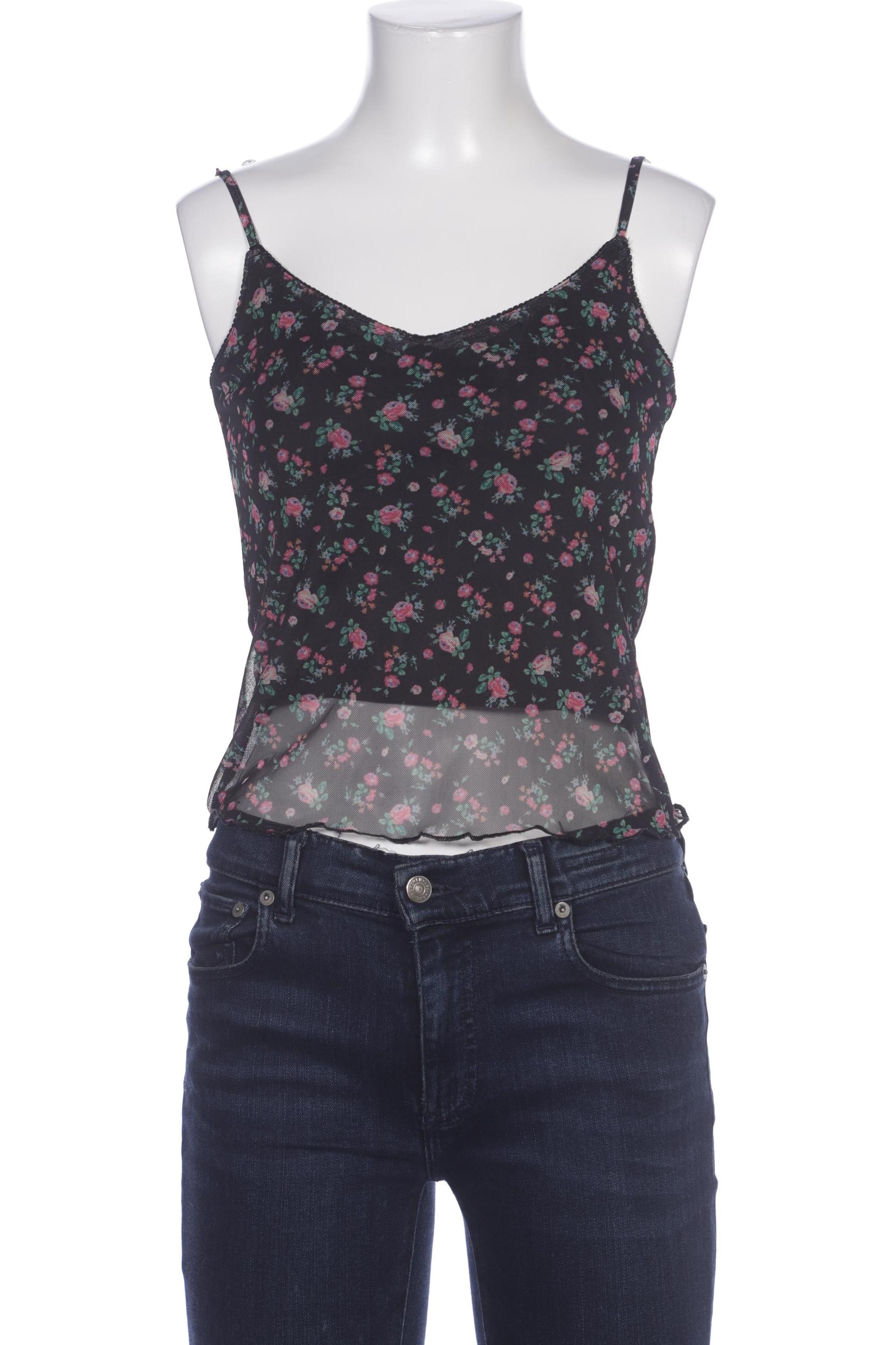 

Stradivarius Damen Top, schwarz, Gr. 36