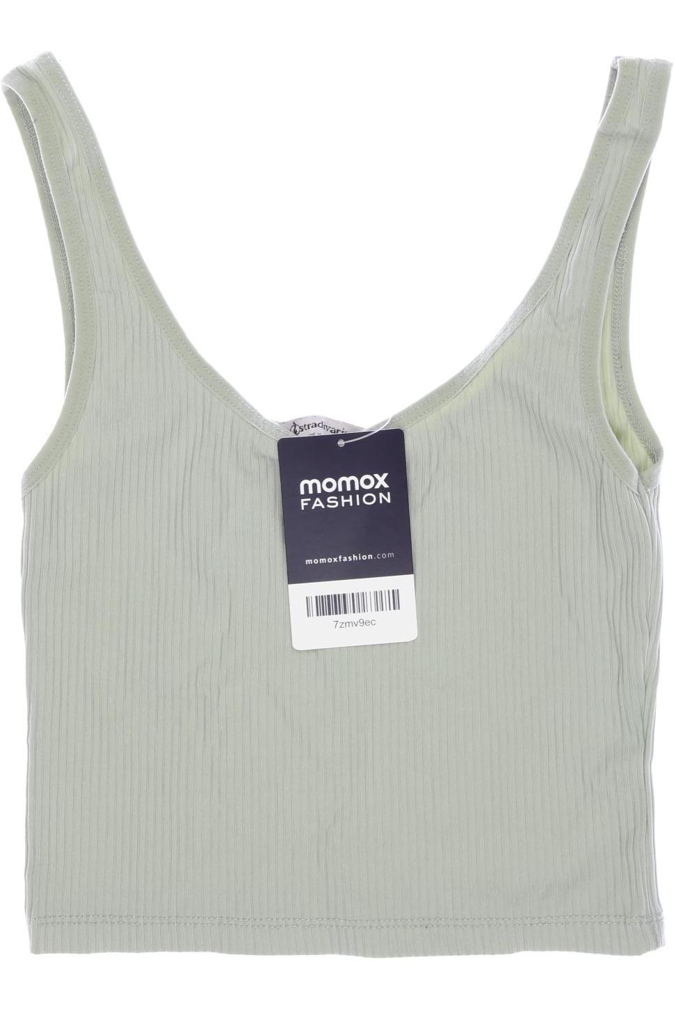 

Stradivarius Damen Top, hellgrün, Gr. 34