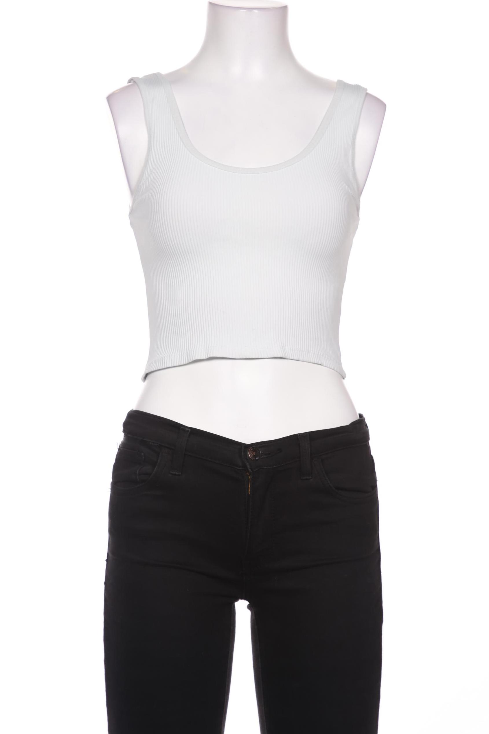 

Stradivarius Damen Top, hellblau, Gr. 36
