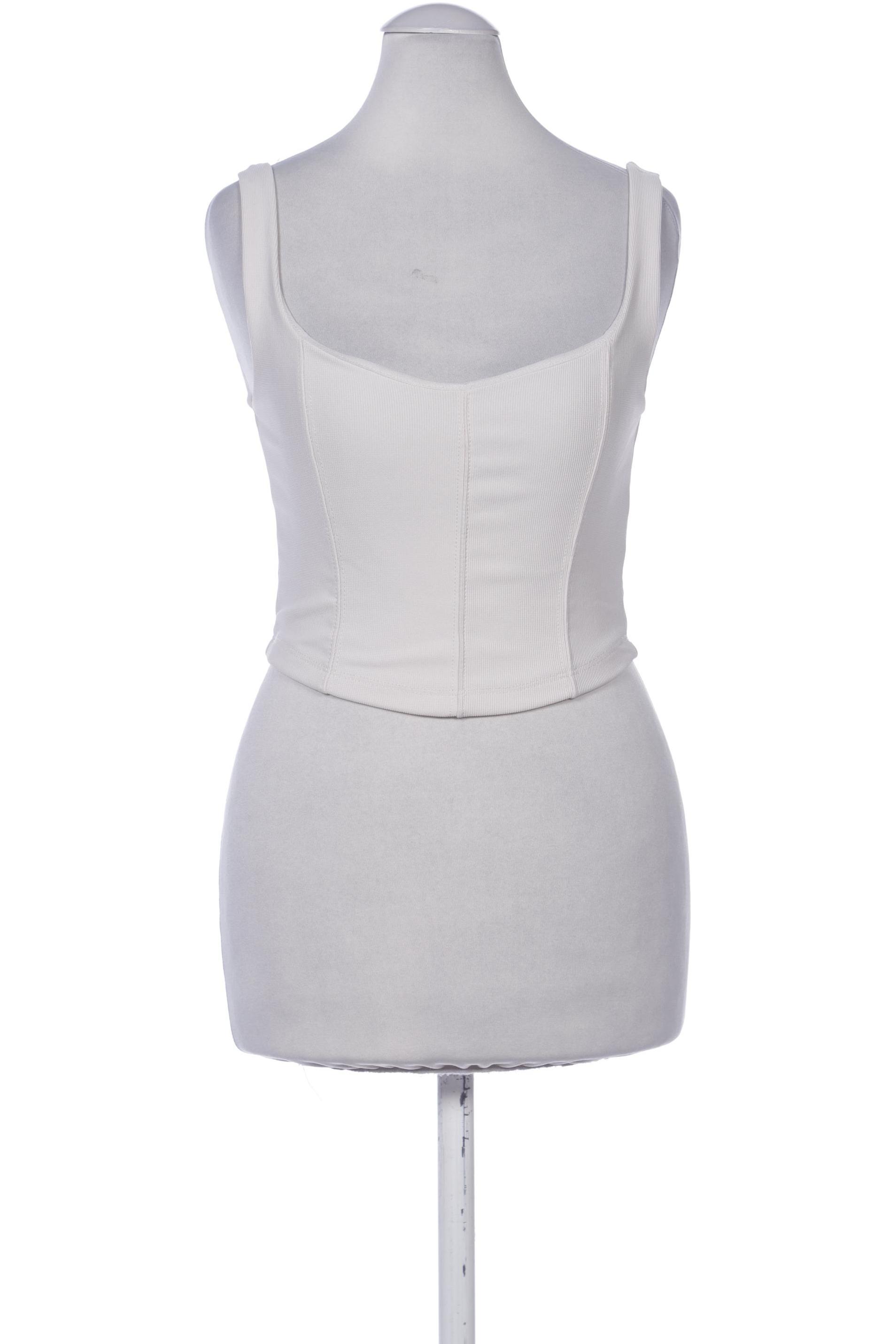 

Stradivarius Damen Top, cremeweiß, Gr. 34
