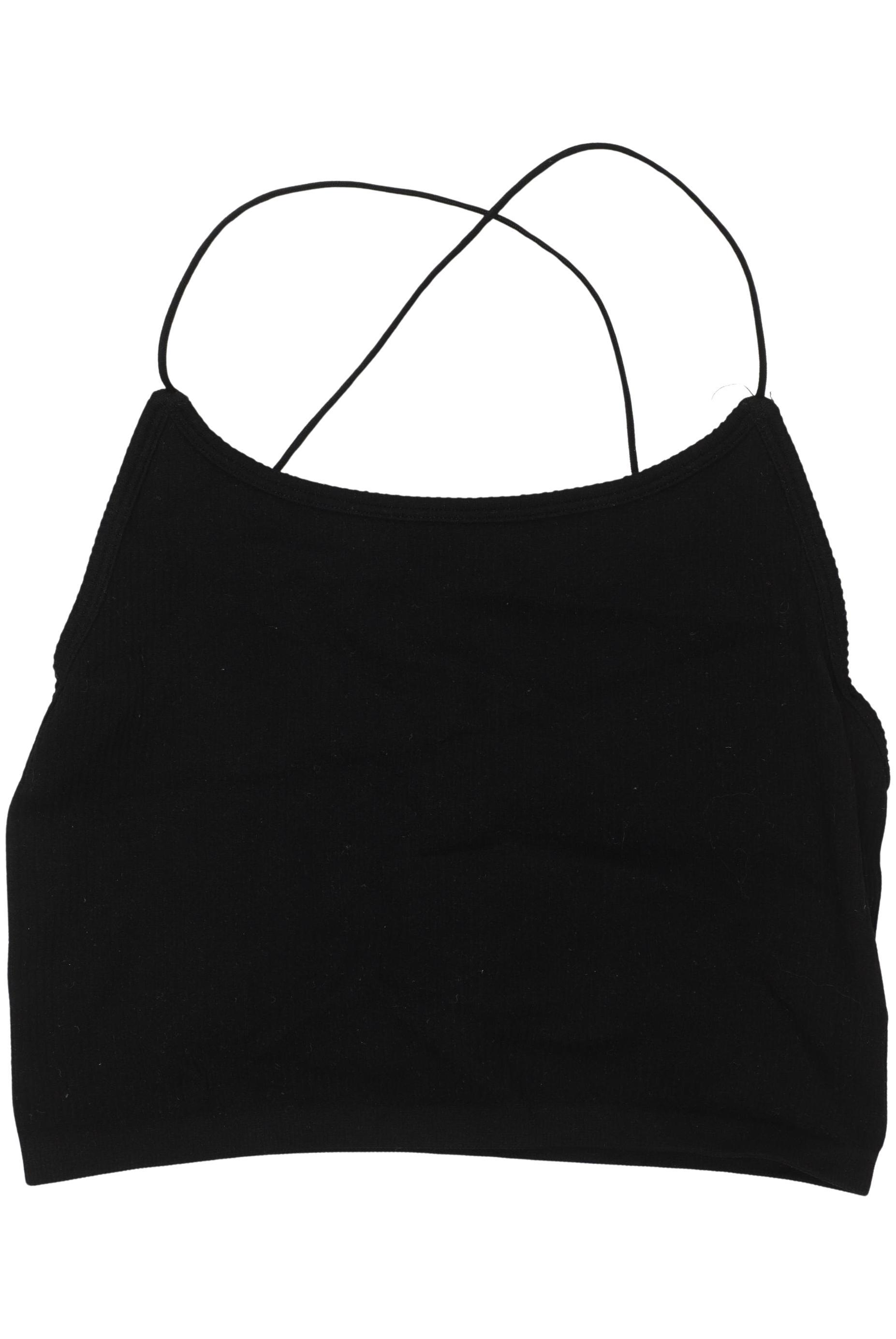 

Stradivarius Damen Top, schwarz, Gr. 38