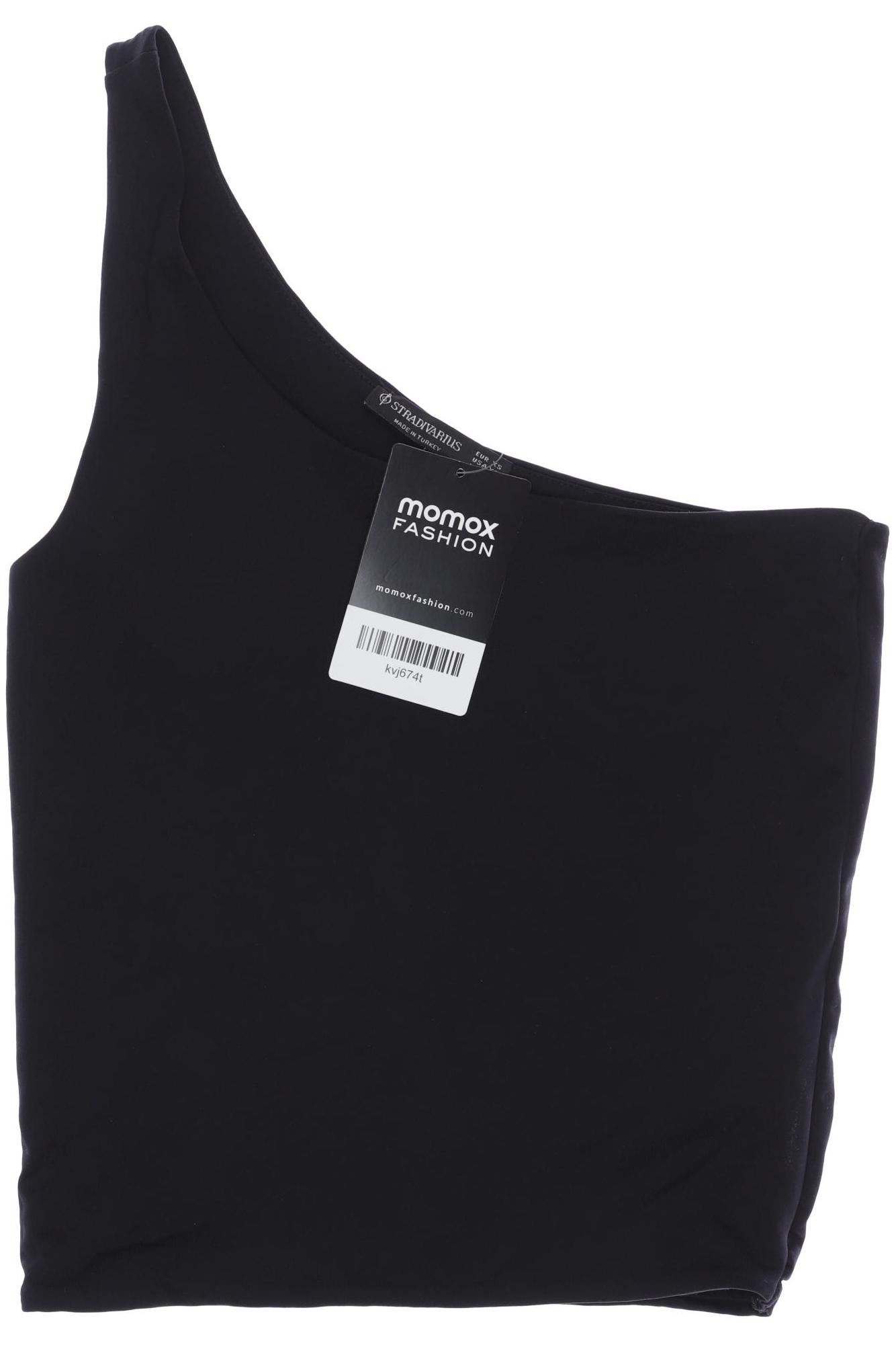 

Stradivarius Damen Top, schwarz, Gr. 34