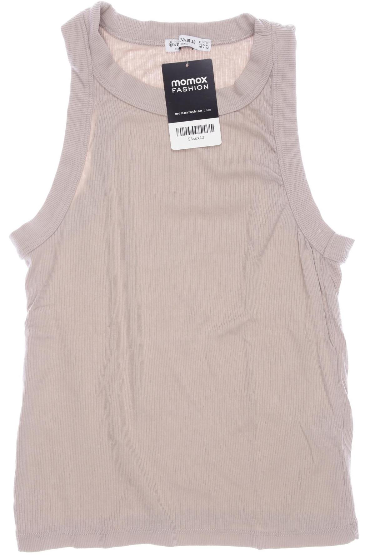 

Stradivarius Damen Top, beige, Gr. 44