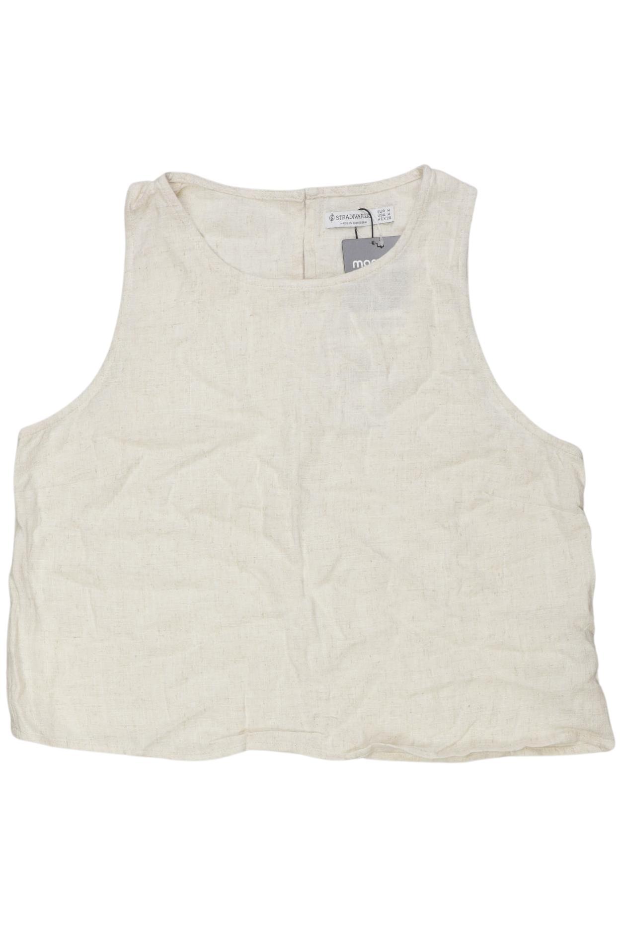 

Stradivarius Damen Top, cremeweiß, Gr. 38