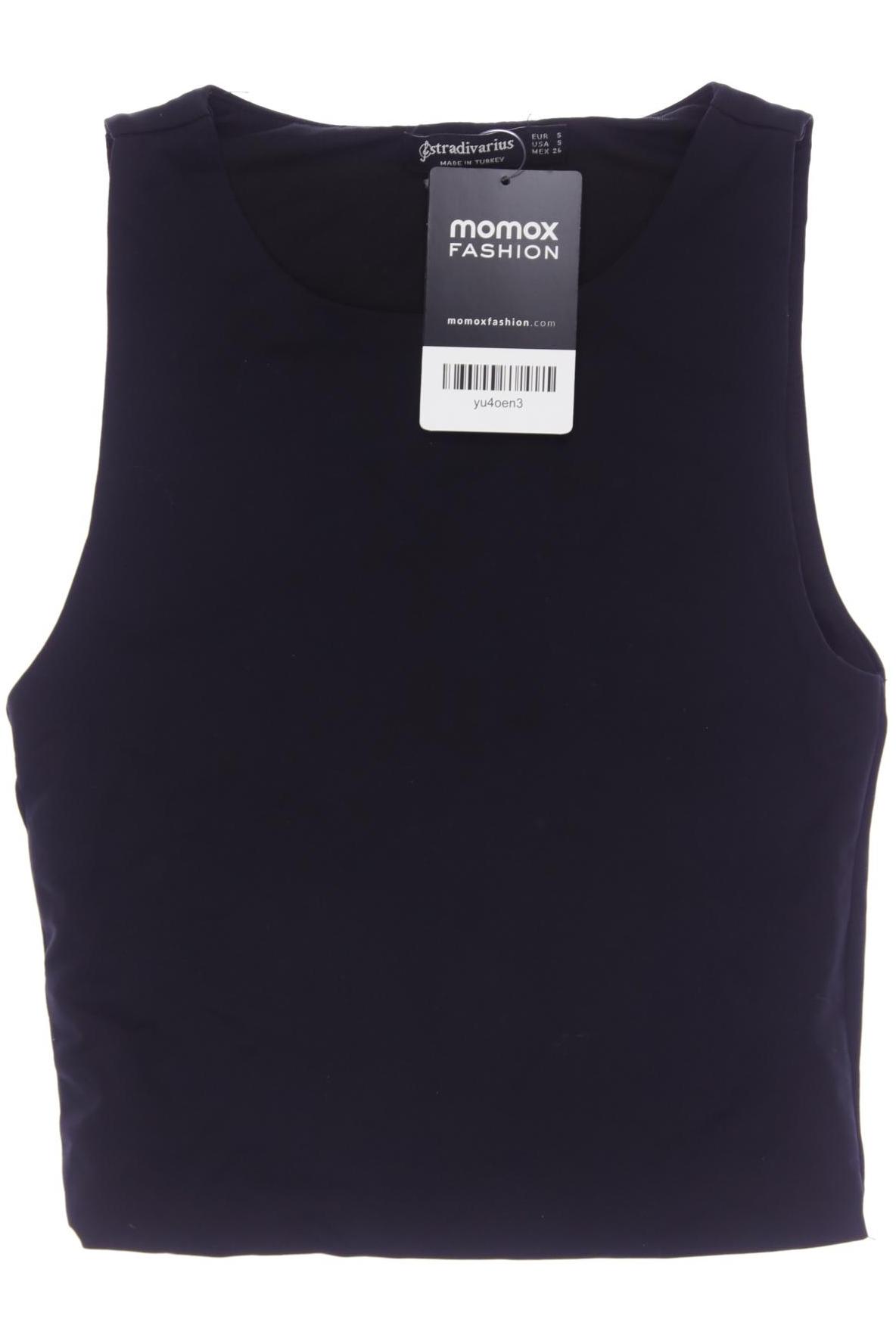 

Stradivarius Damen Top, schwarz, Gr. 36