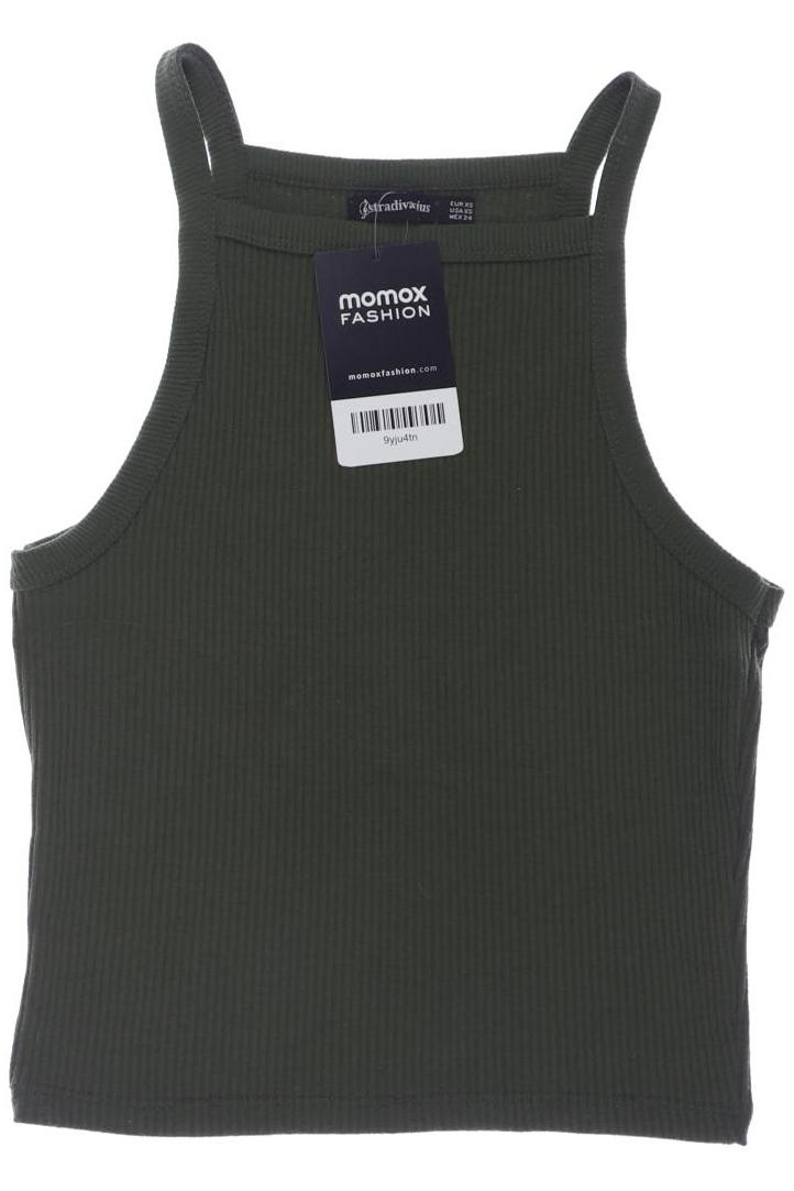 

Stradivarius Damen Top, grün, Gr. 34