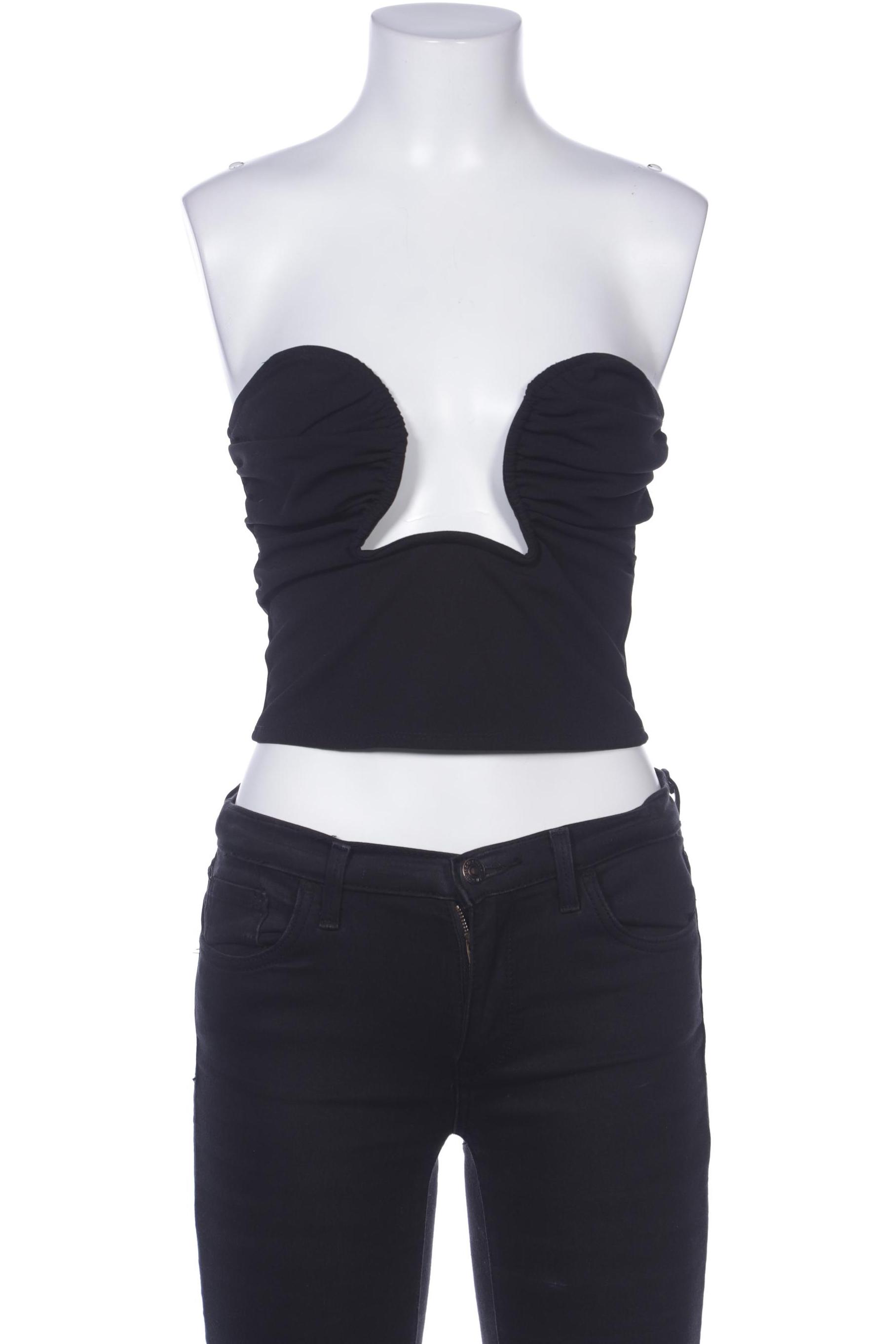 

Stradivarius Damen Top, schwarz, Gr. 38