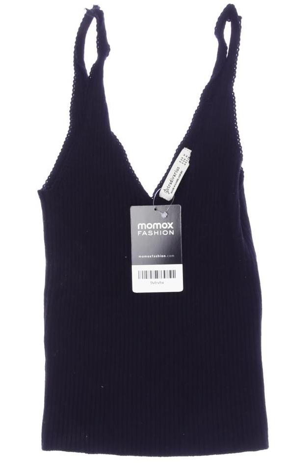

Stradivarius Damen Top, schwarz, Gr. 38