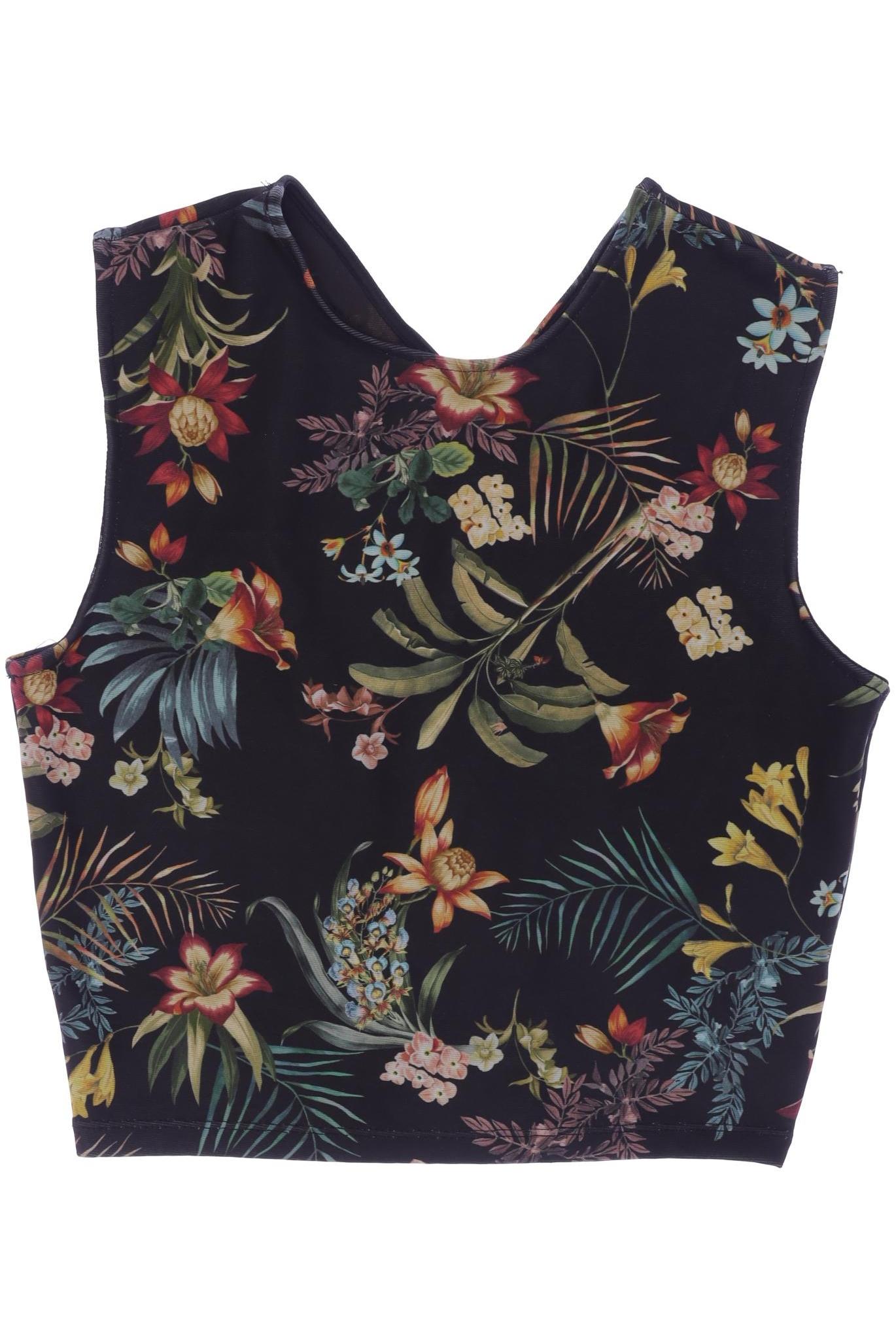 

Stradivarius Damen Top, schwarz, Gr. 38