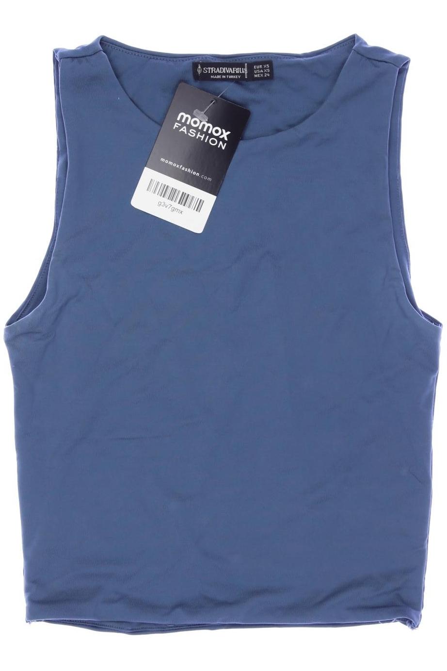 

Stradivarius Damen Top, blau, Gr. 34