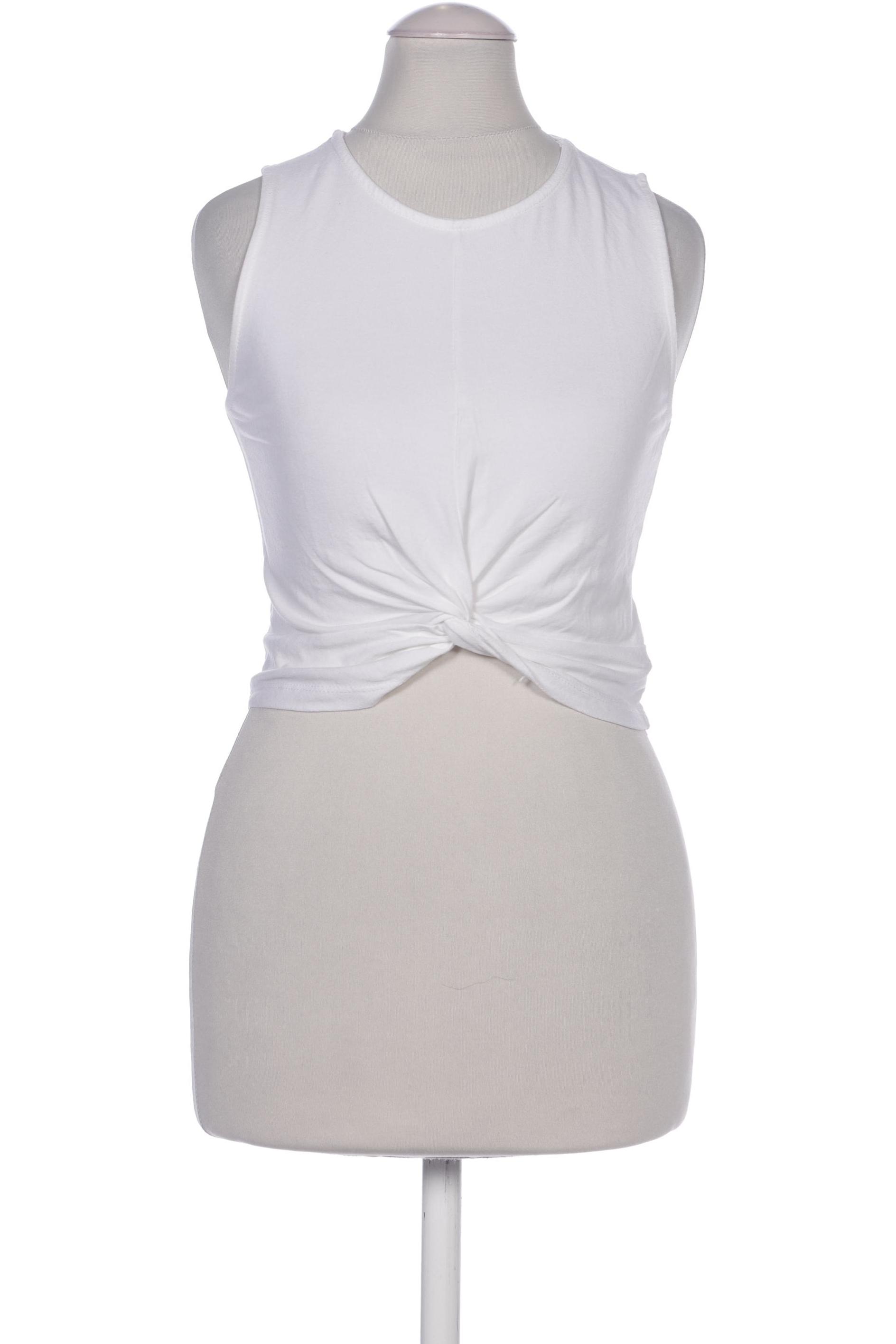 

Stradivarius Damen Top, weiß, Gr. 36
