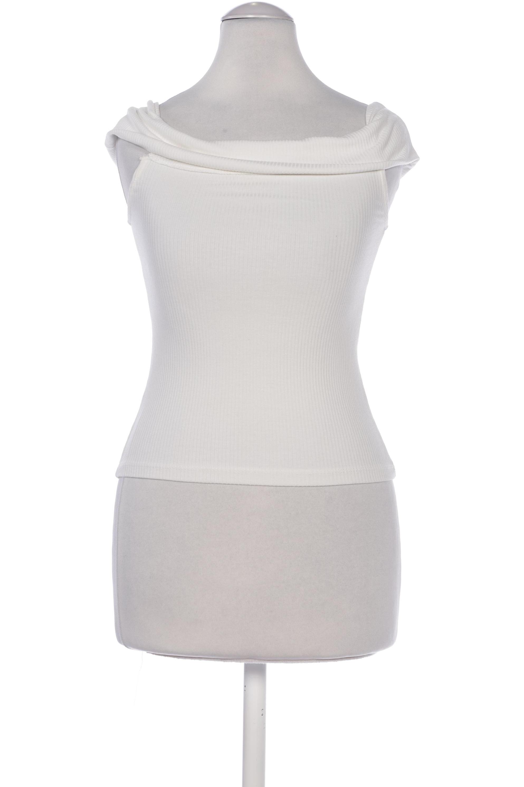 

Stradivarius Damen Top, weiß, Gr. 36