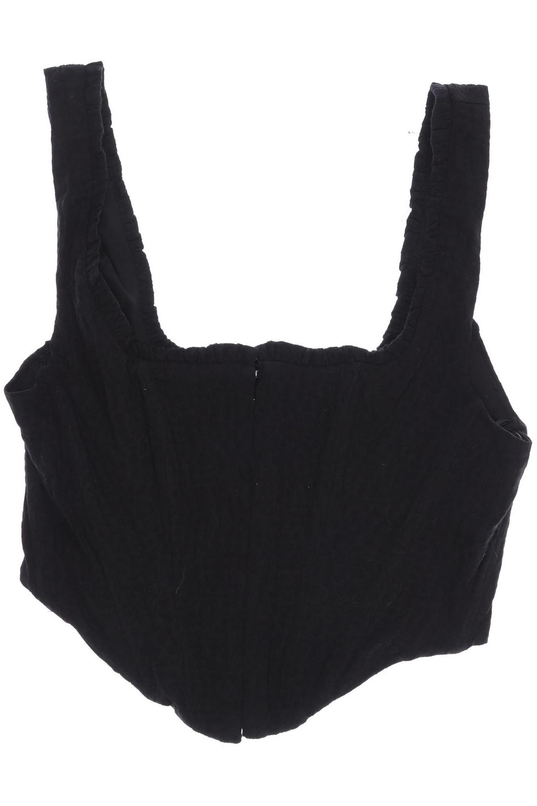 

Stradivarius Damen Top, schwarz, Gr. 42