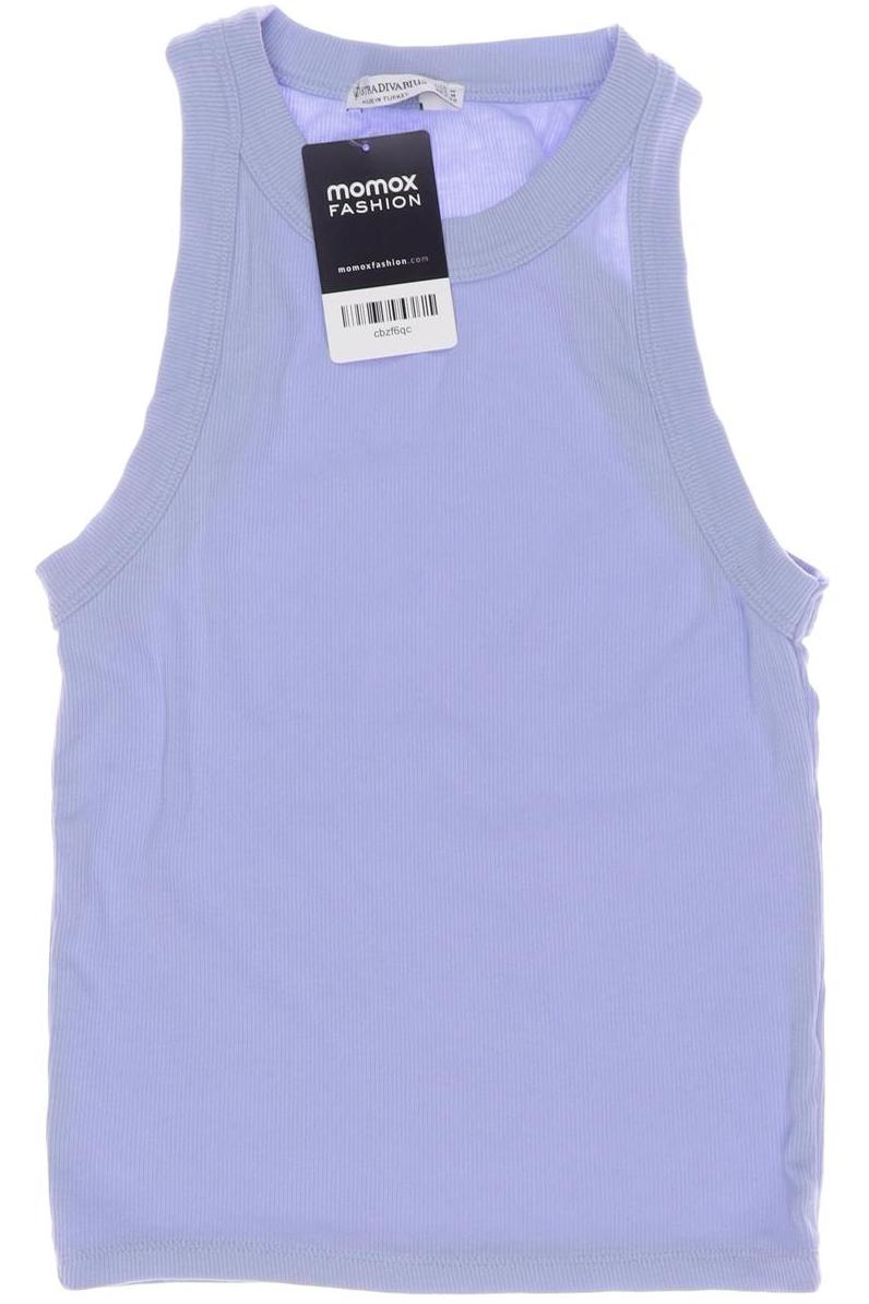 

Stradivarius Damen Top, hellblau, Gr. 38