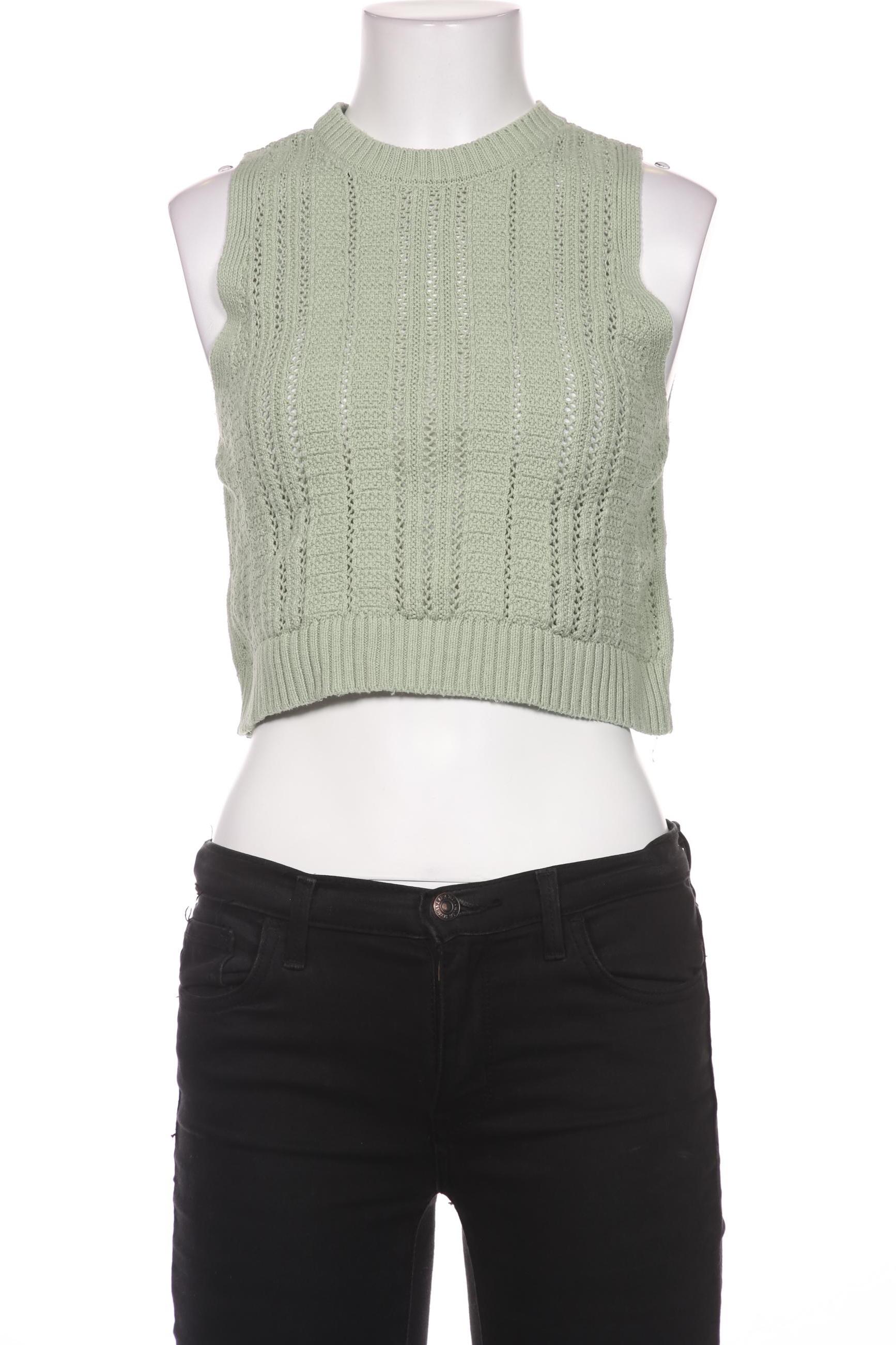

Stradivarius Damen Top, hellgrün, Gr. 34