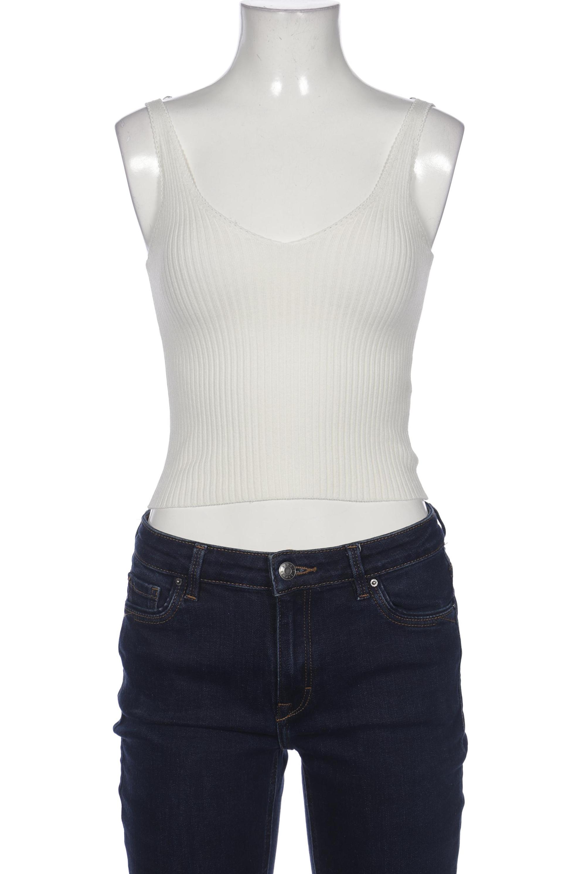 

Stradivarius Damen Top, weiß