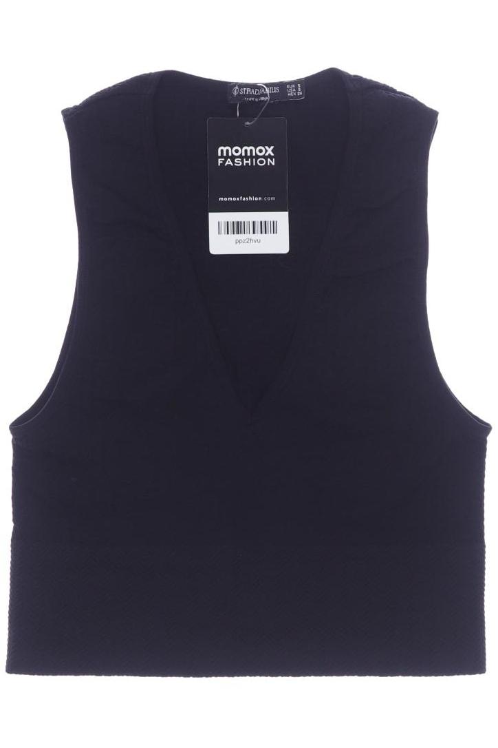 

Stradivarius Damen Top, schwarz, Gr. 36